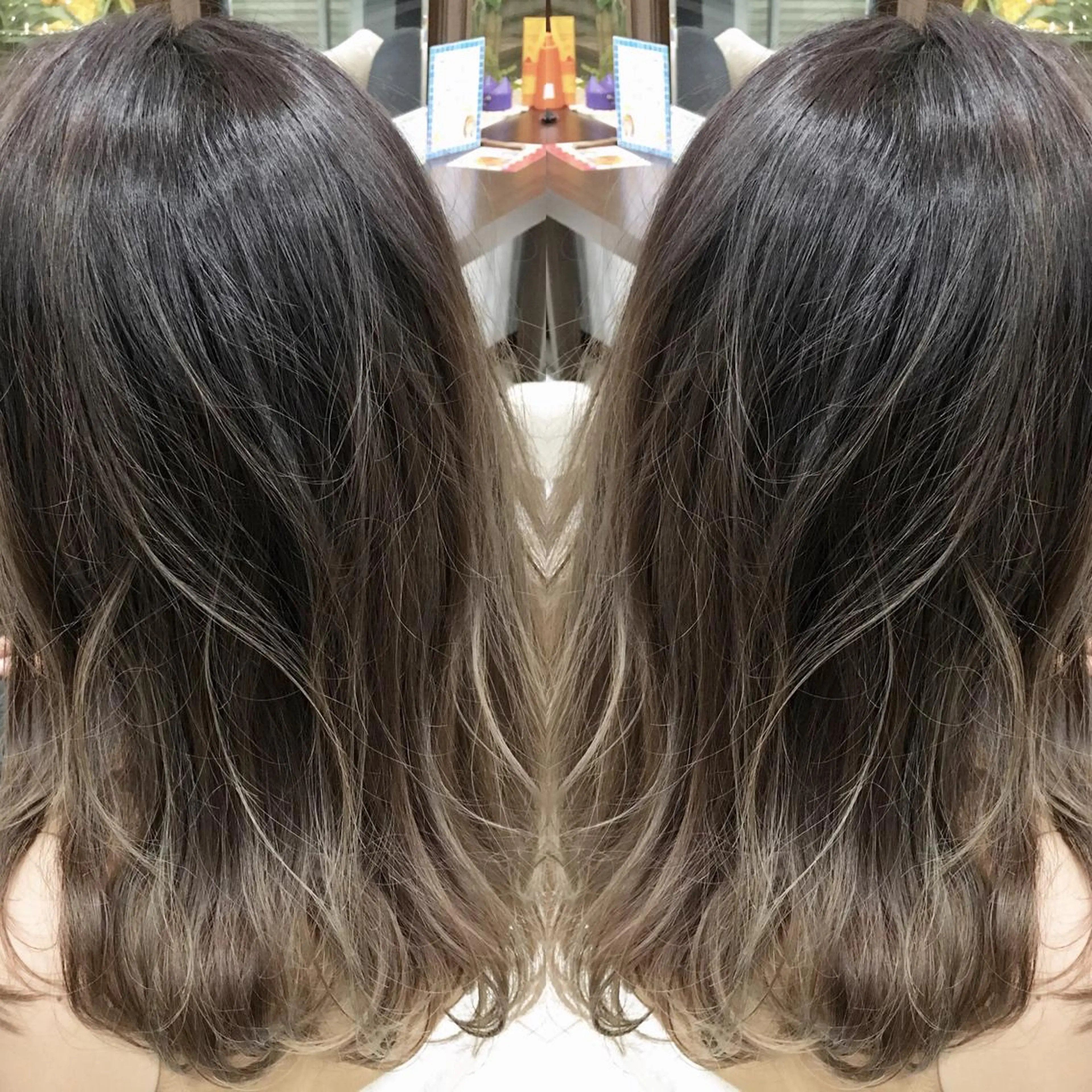 ロング カラー 寺内 紳悟のヘアスタイル