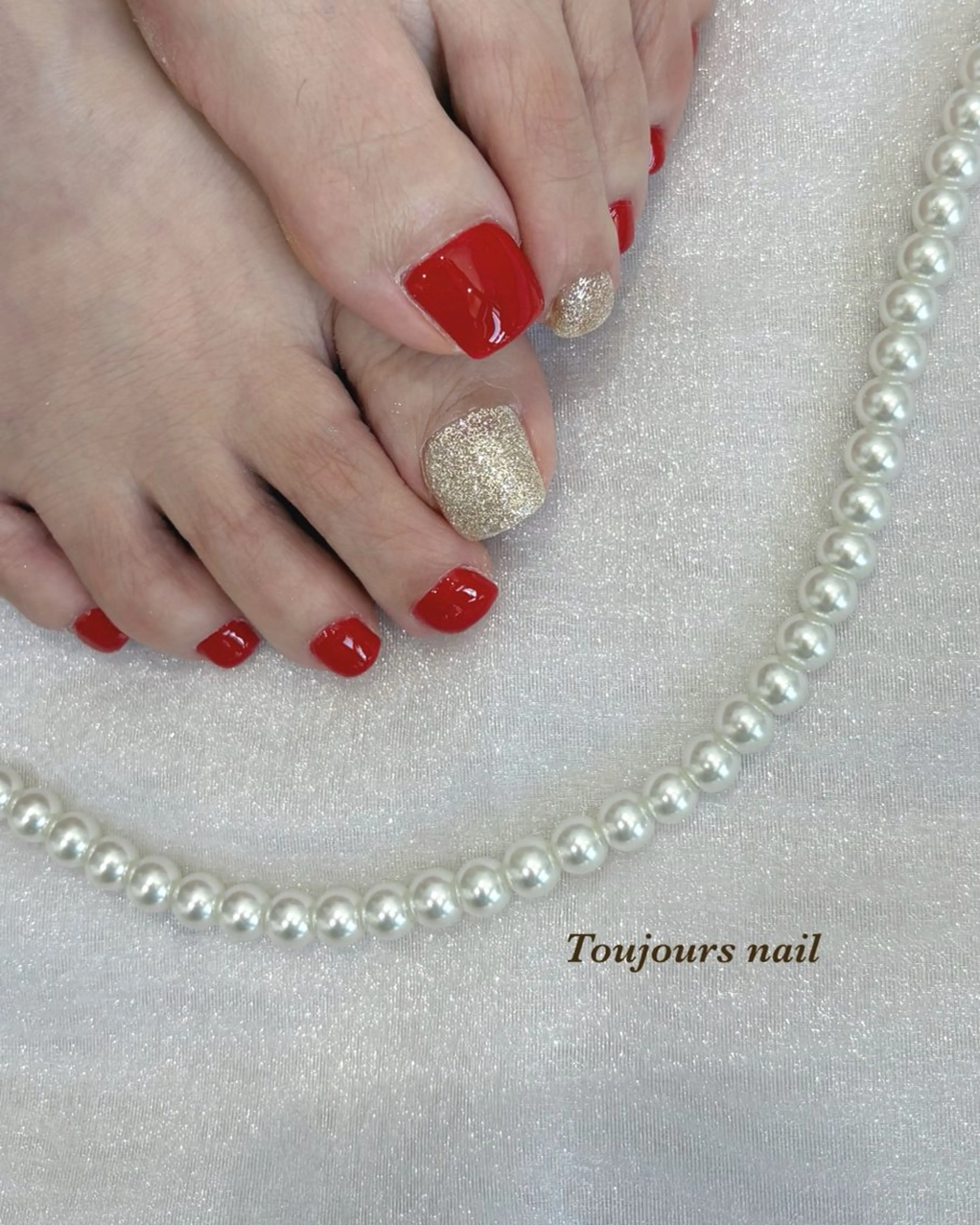ネイル フットネイル Toujours nail所属・Toujours / nanaのネイルデザイン