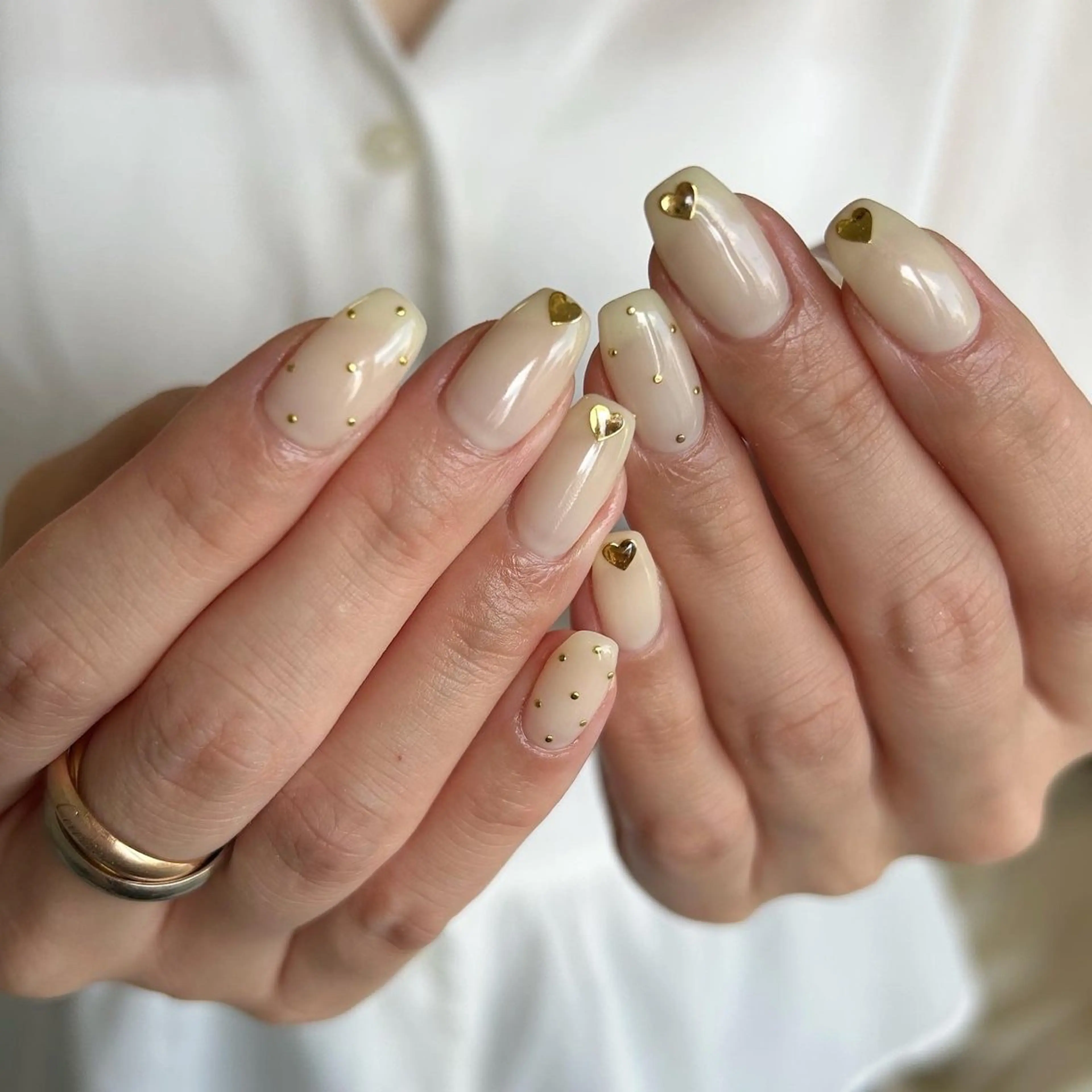 ネイル ワンカラーネイル ハンドネイル Lull ネイル/ HBL/ハンドケアのネイルデザイン