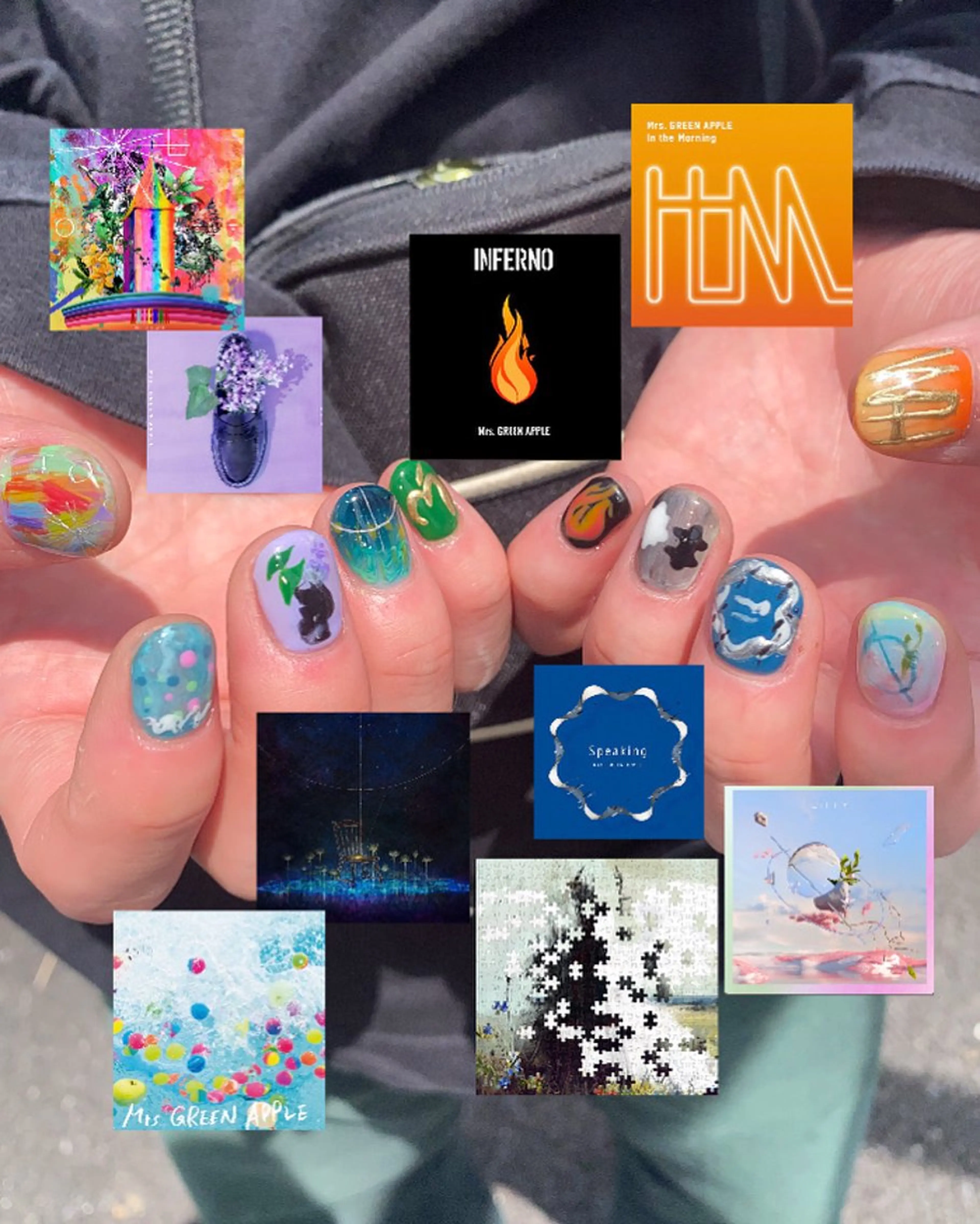 ネイル ハンドネイル .unff所属・hana (..)個 性派/メンズネイル◎のネイルデザイン