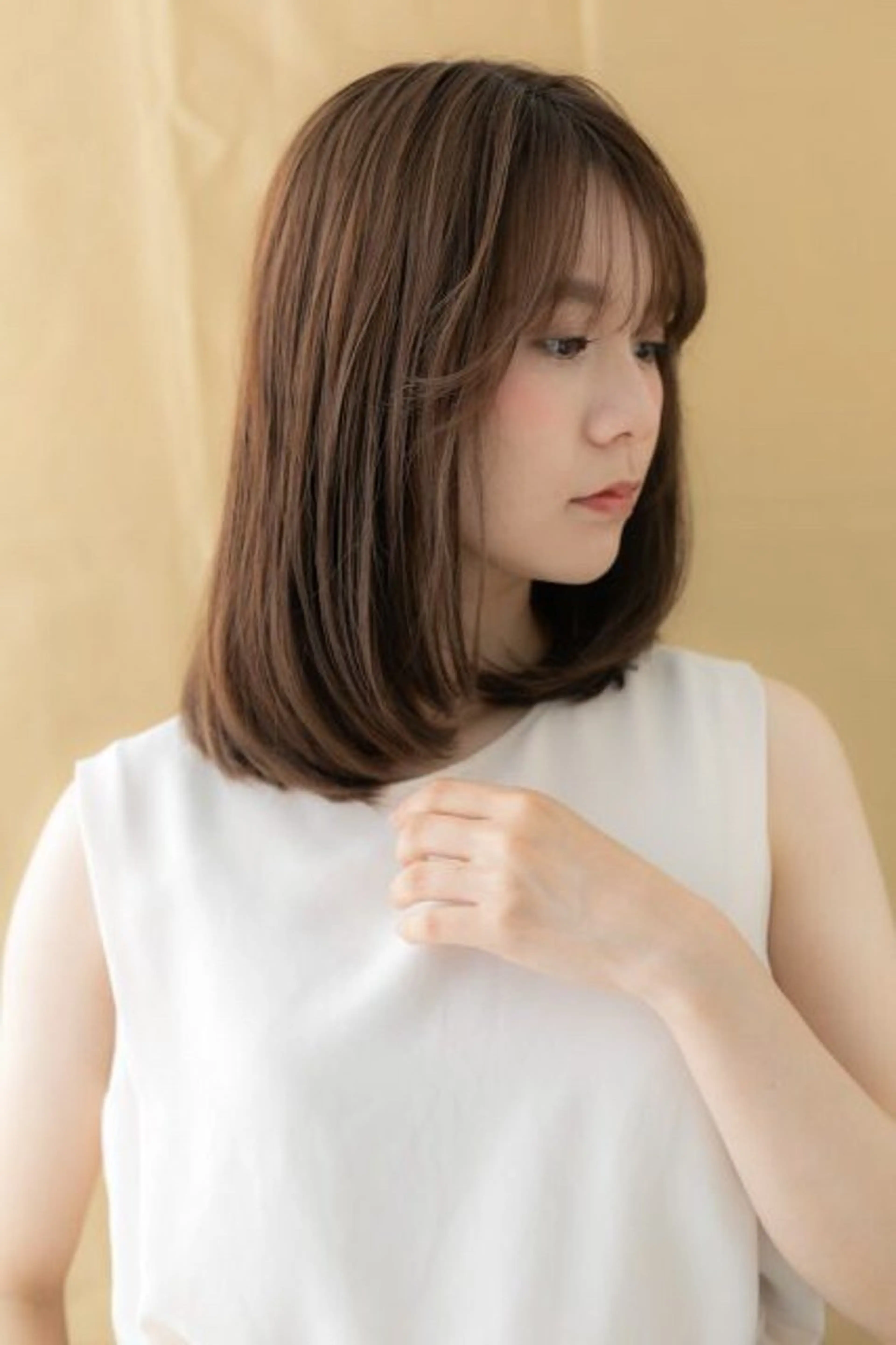 ミディアム coverhairbliss上尾所属・阿部 雲母のヘアスタイル