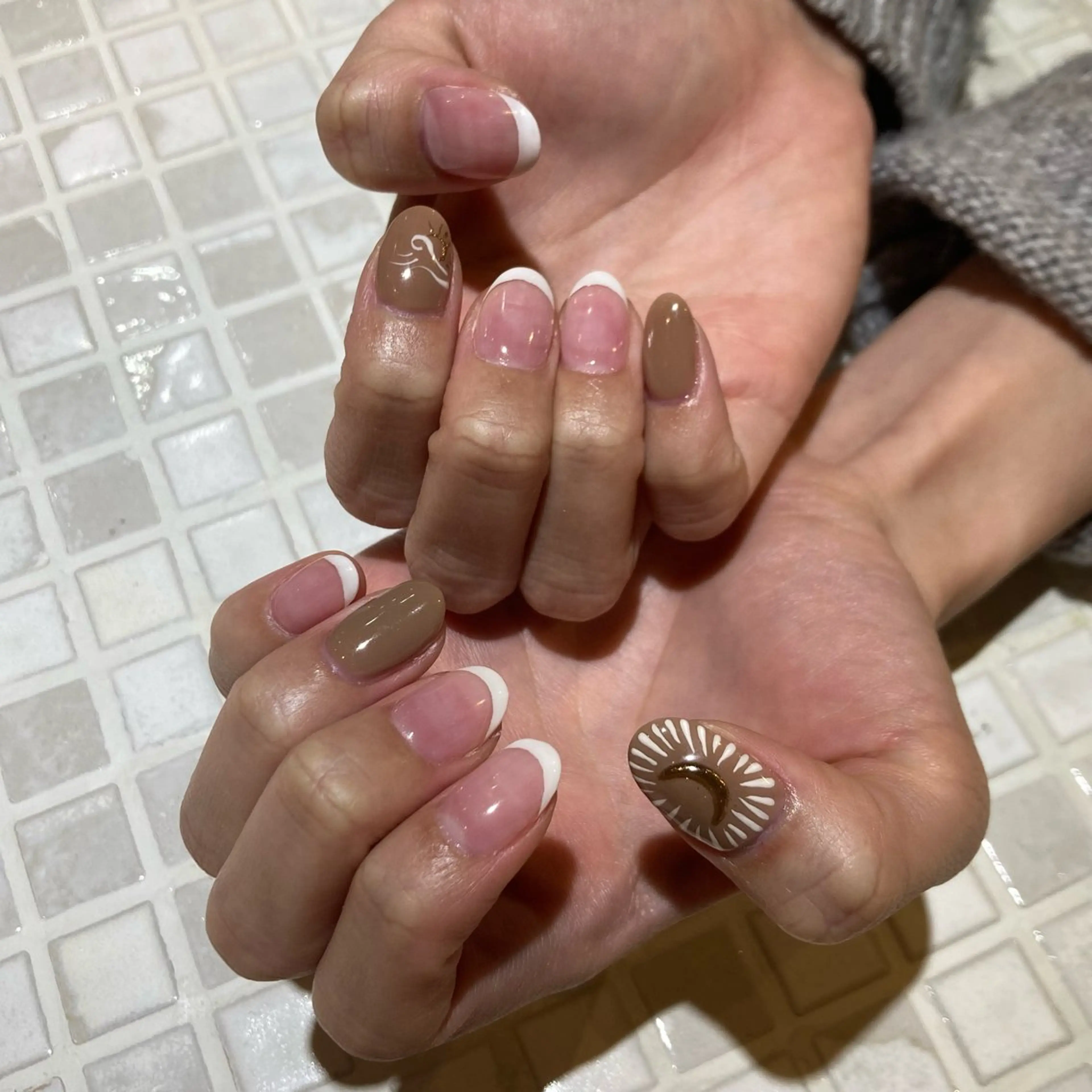 ネイル ハンドネイル Aloha  Luana HIKAWASANDOU所属・AlohaLuana 🌺 naoのネイルデザイン