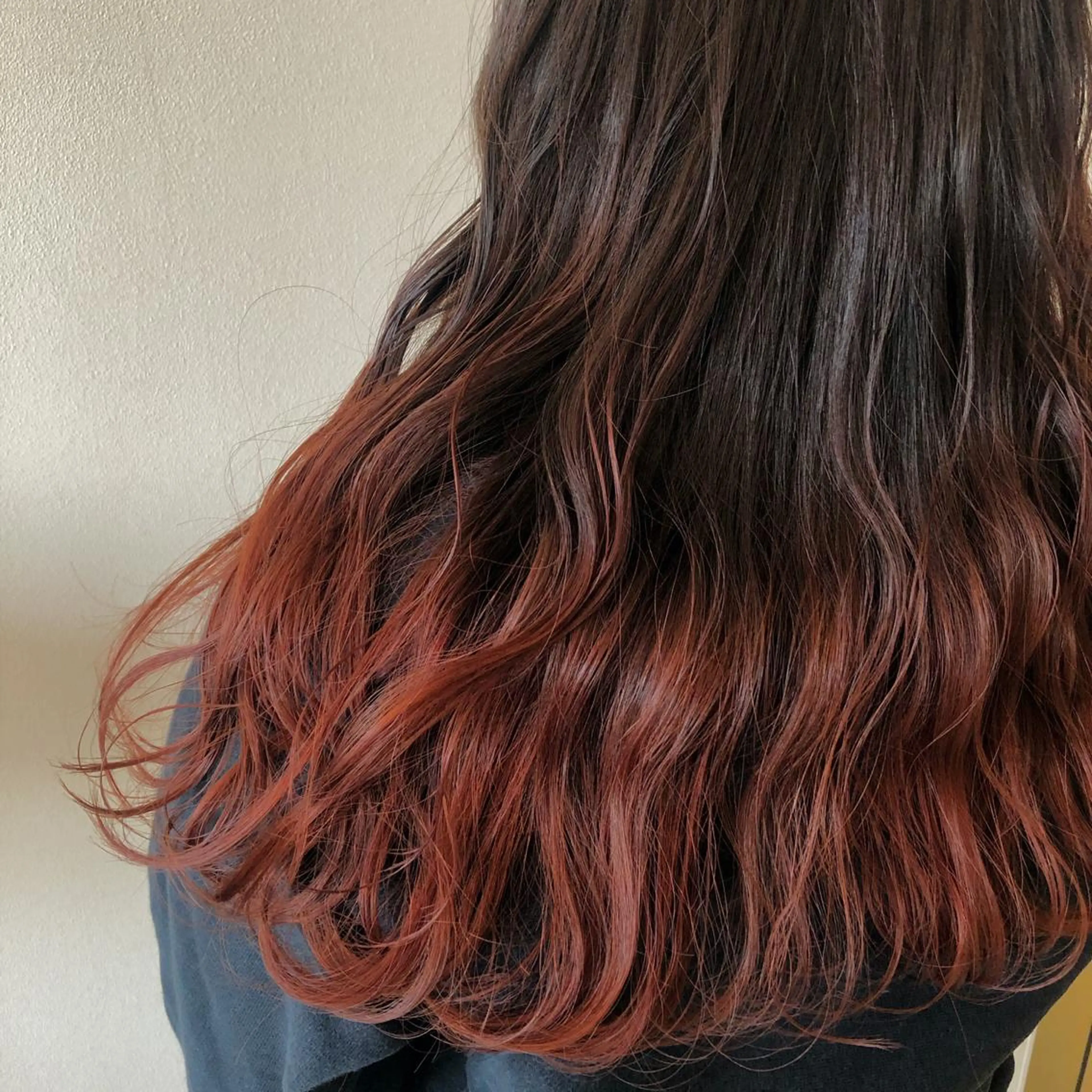 ロング カラー カット ヘアカラー トリートメント 森本　舞✴︎ 似合わせパーマのヘアスタイル
