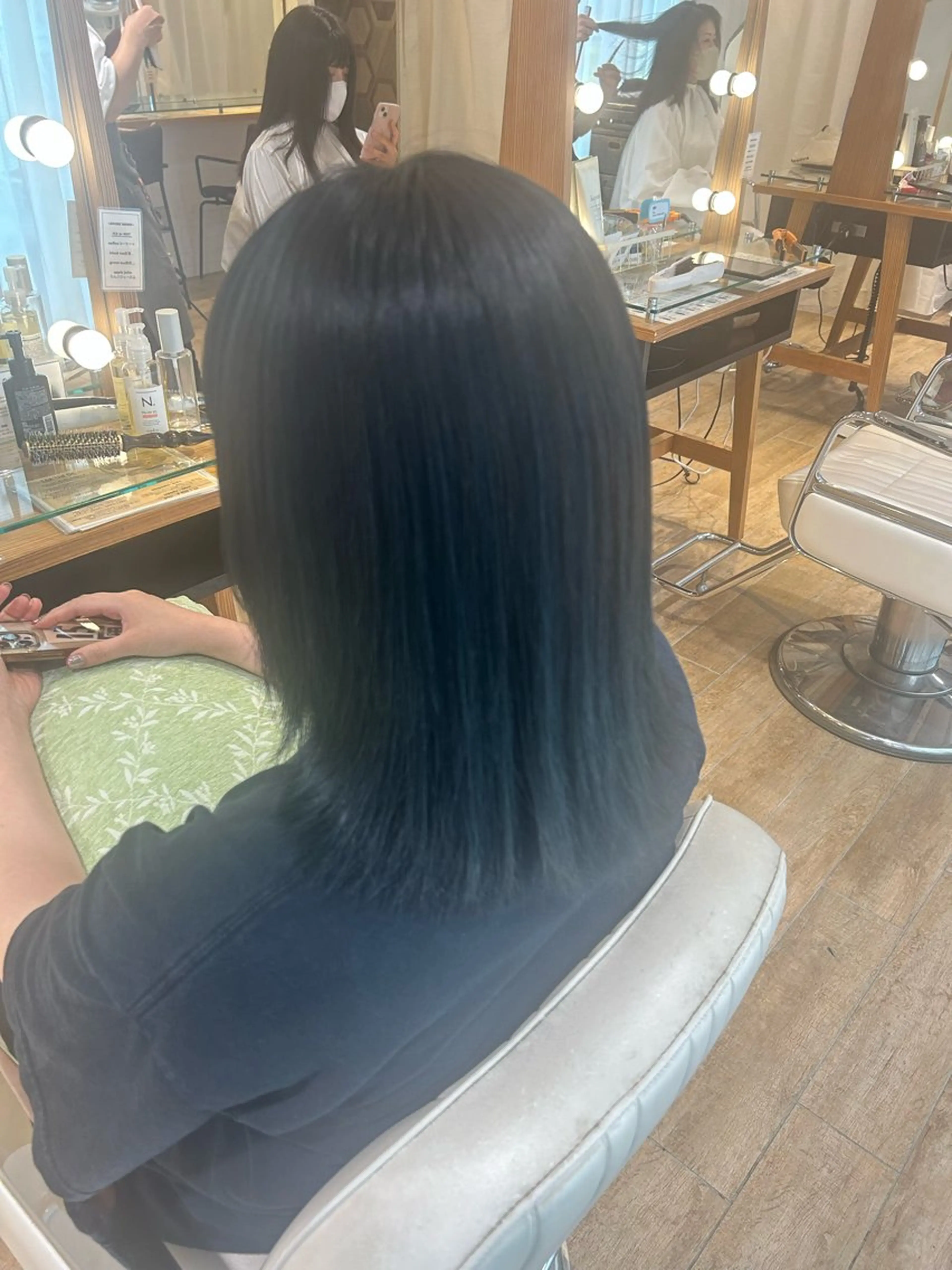 ミディアム カラー 優希 ／カットモデル募集中のヘアスタイル