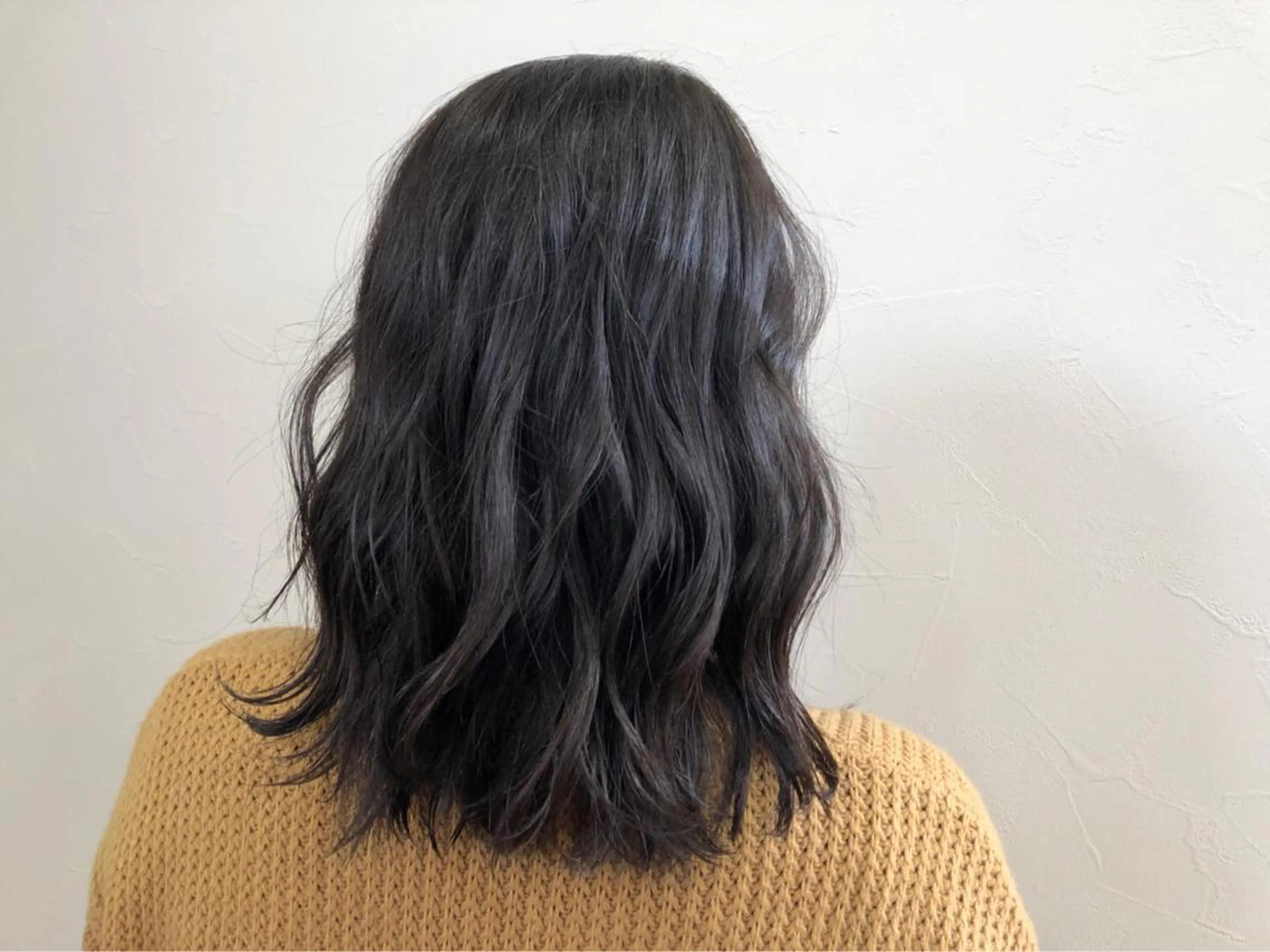 ミディアム カラー ヘアアレンジ 美容室 ソンリエのヘアスタイル