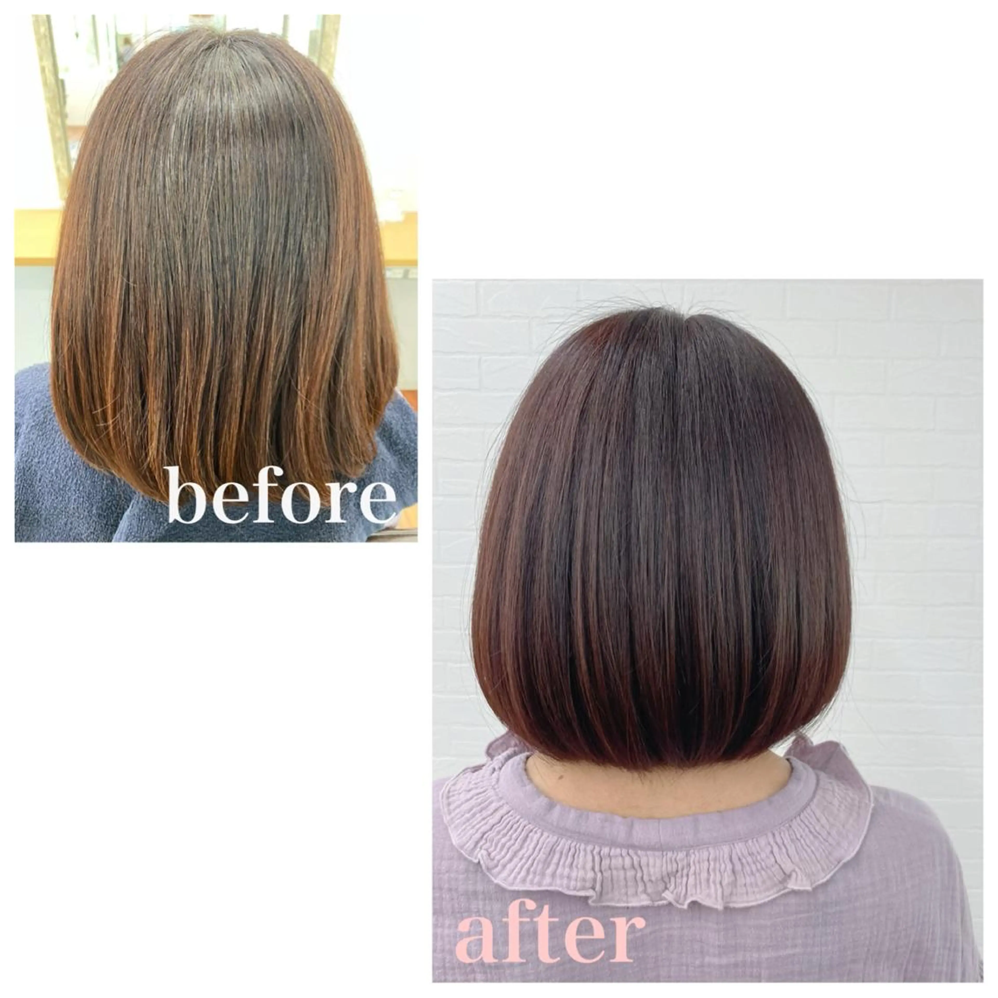 カラー GRANLUSSO 〜グランルッソ駅前店所属・木口 嘉美のヘアスタイル