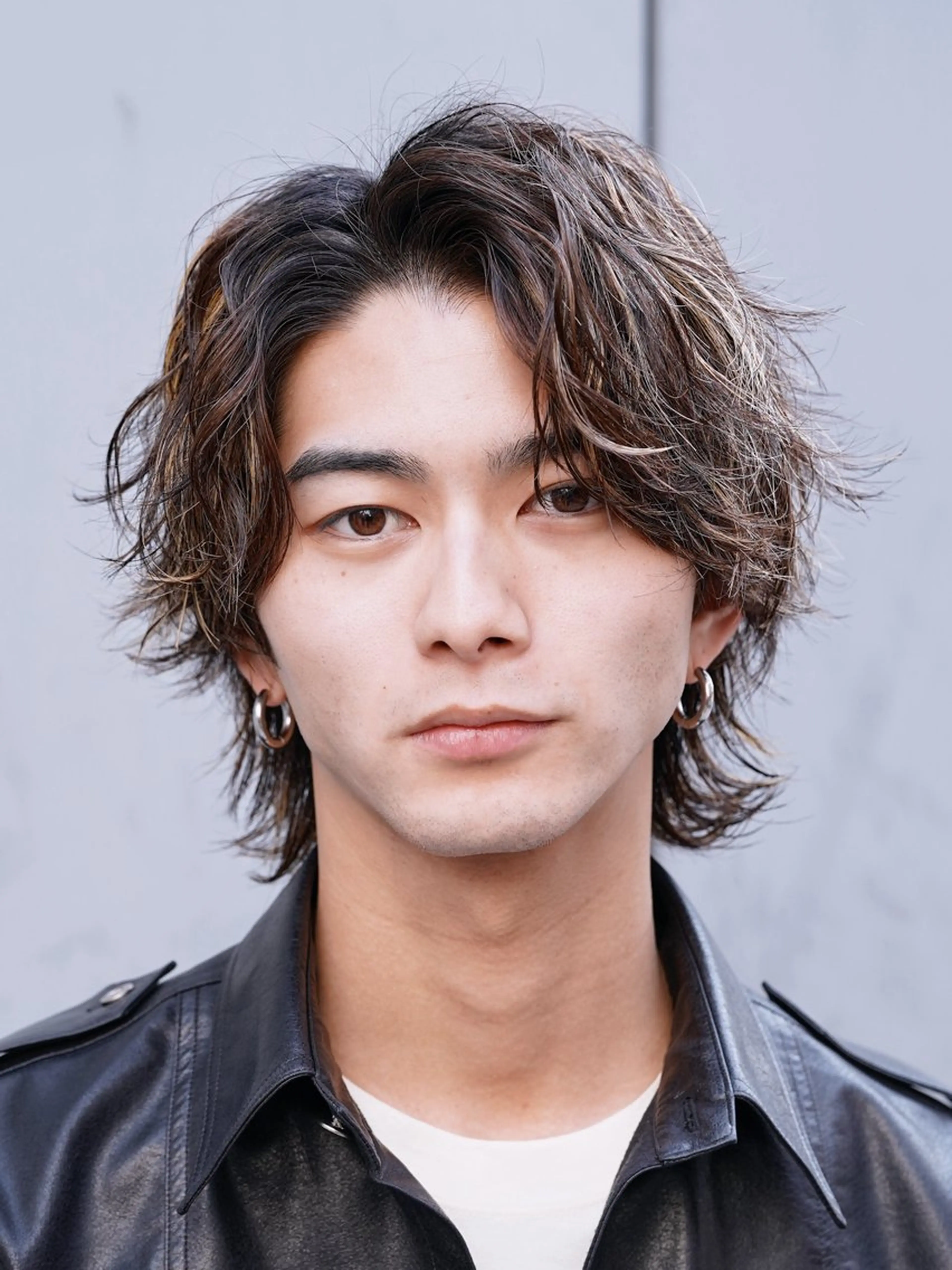 ミディアム パーマ メンズ パーマ fifth 名駅所属・深谷 侑亮のヘアスタイル