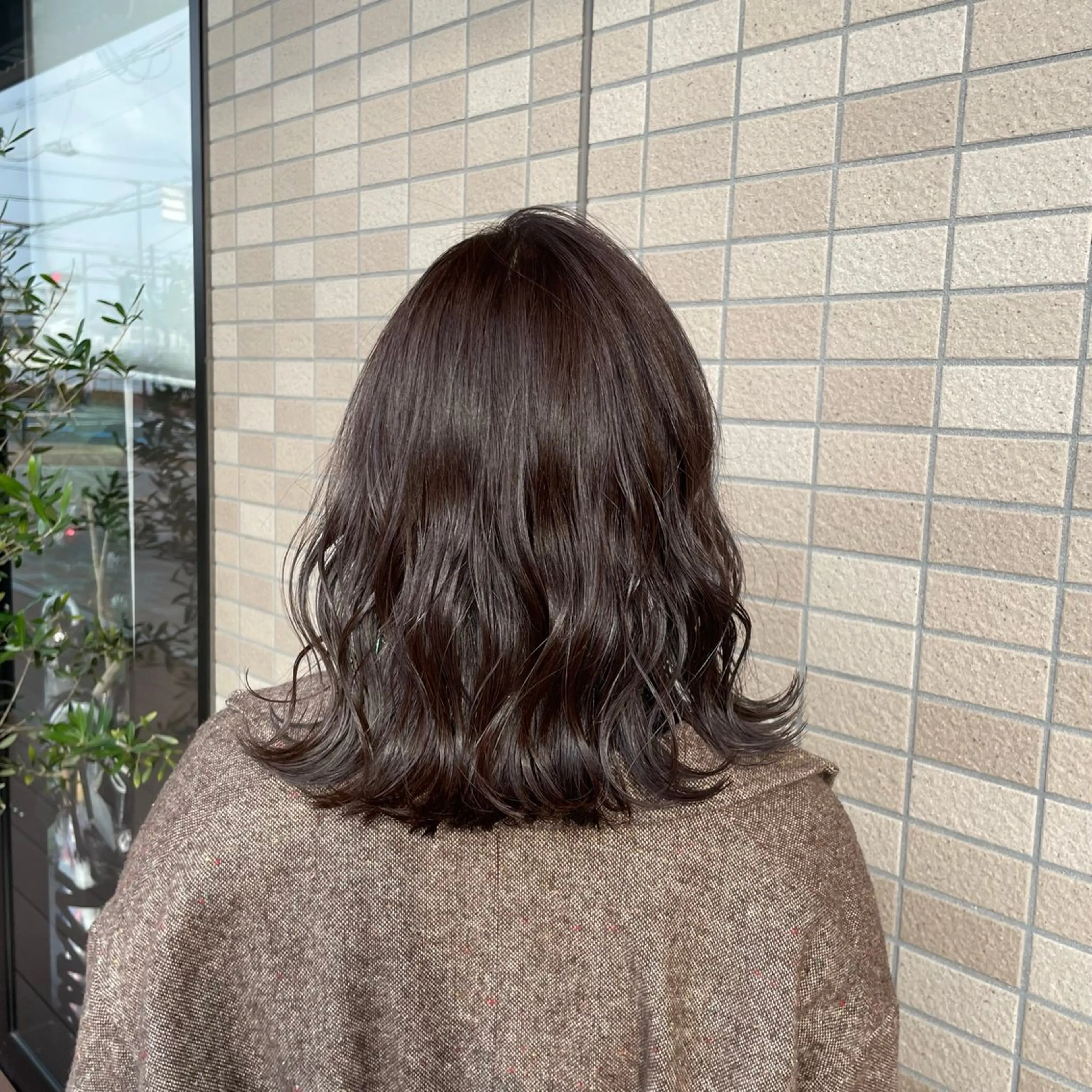 ミディアム カラー Spin hair SOCOLA塚口店所属・Spin hair ツジモトチハルのヘアスタイル