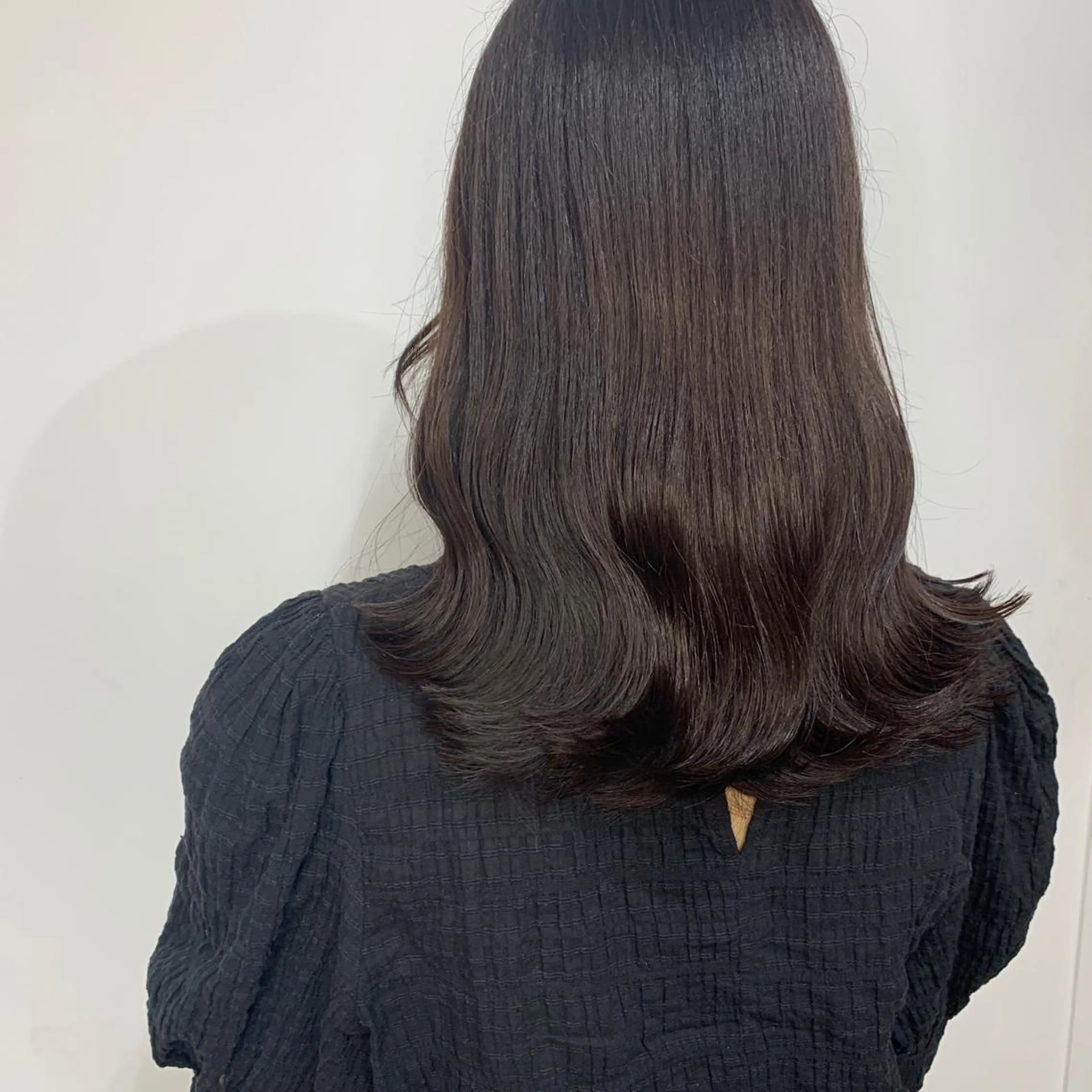 セミロング カラー カット ヘアカラー HARUKA韓国ヘア /Luana梅田のヘアスタイル