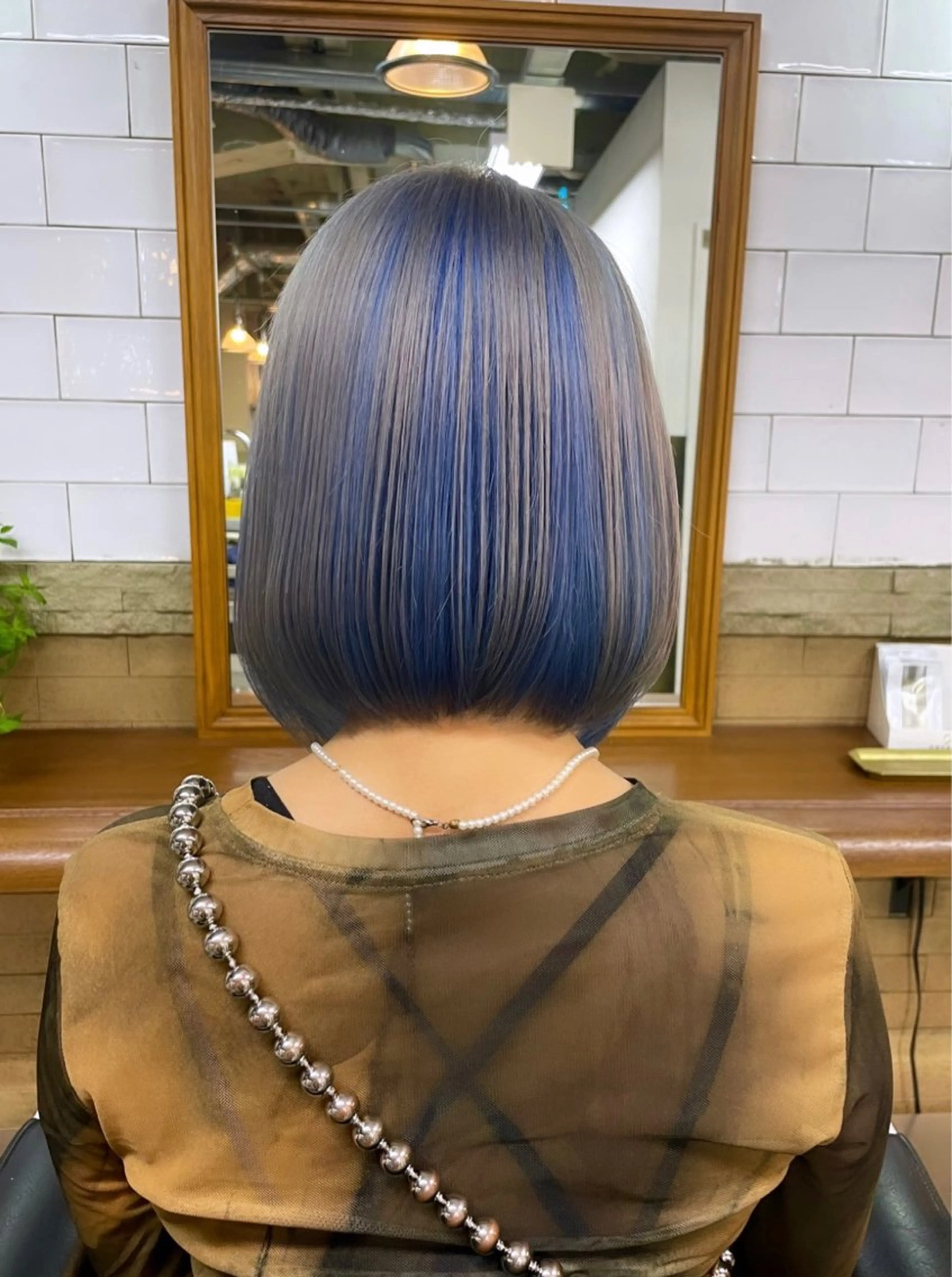 ミディアム CHIHIRO メリケンビューティーのヘアスタイル