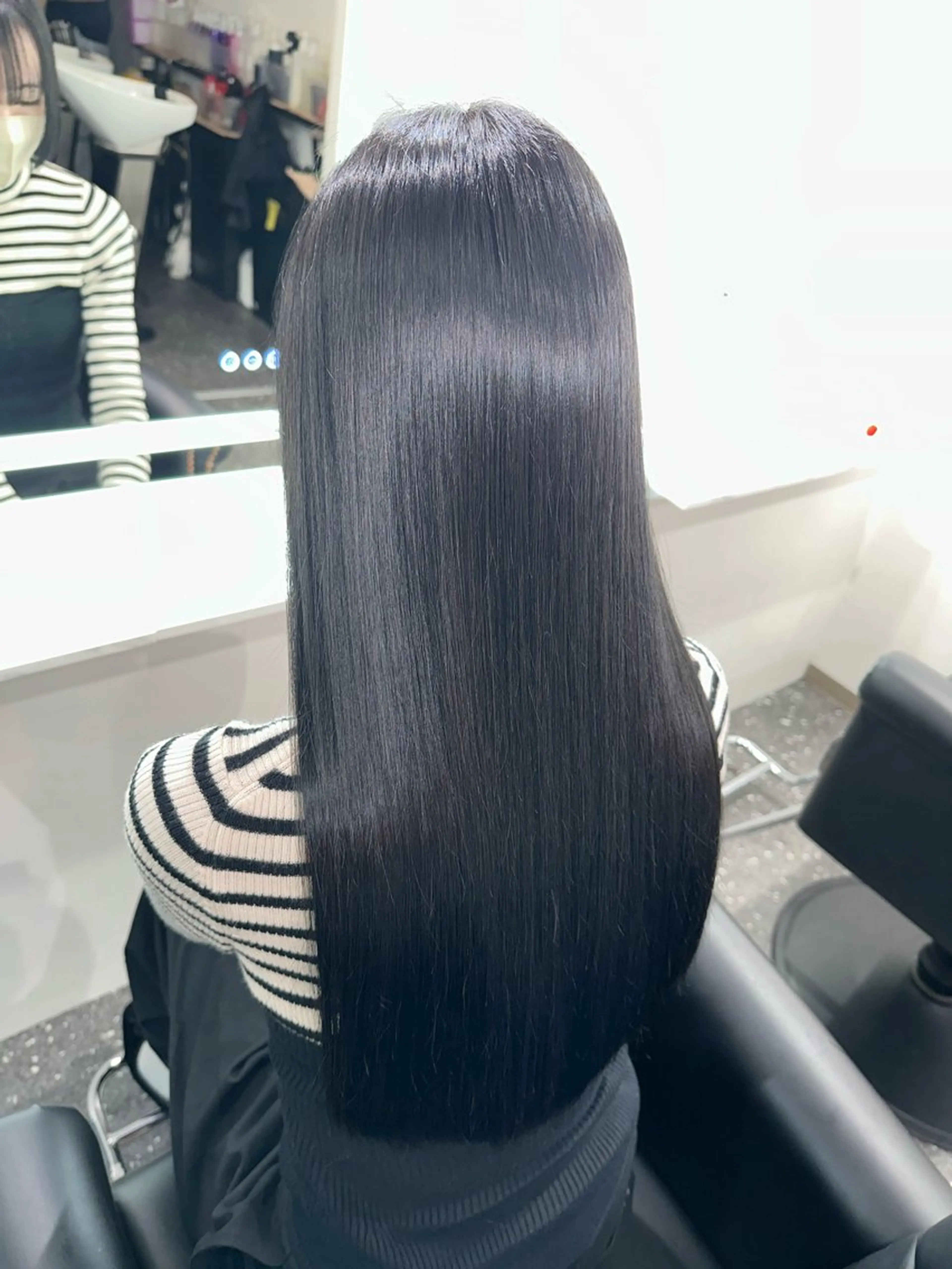 ロング カット ヘアカラー 縮毛矯正 トリートメント 髪質改善女性支持率 Ｎｏ．1💍yasuのヘアスタイル