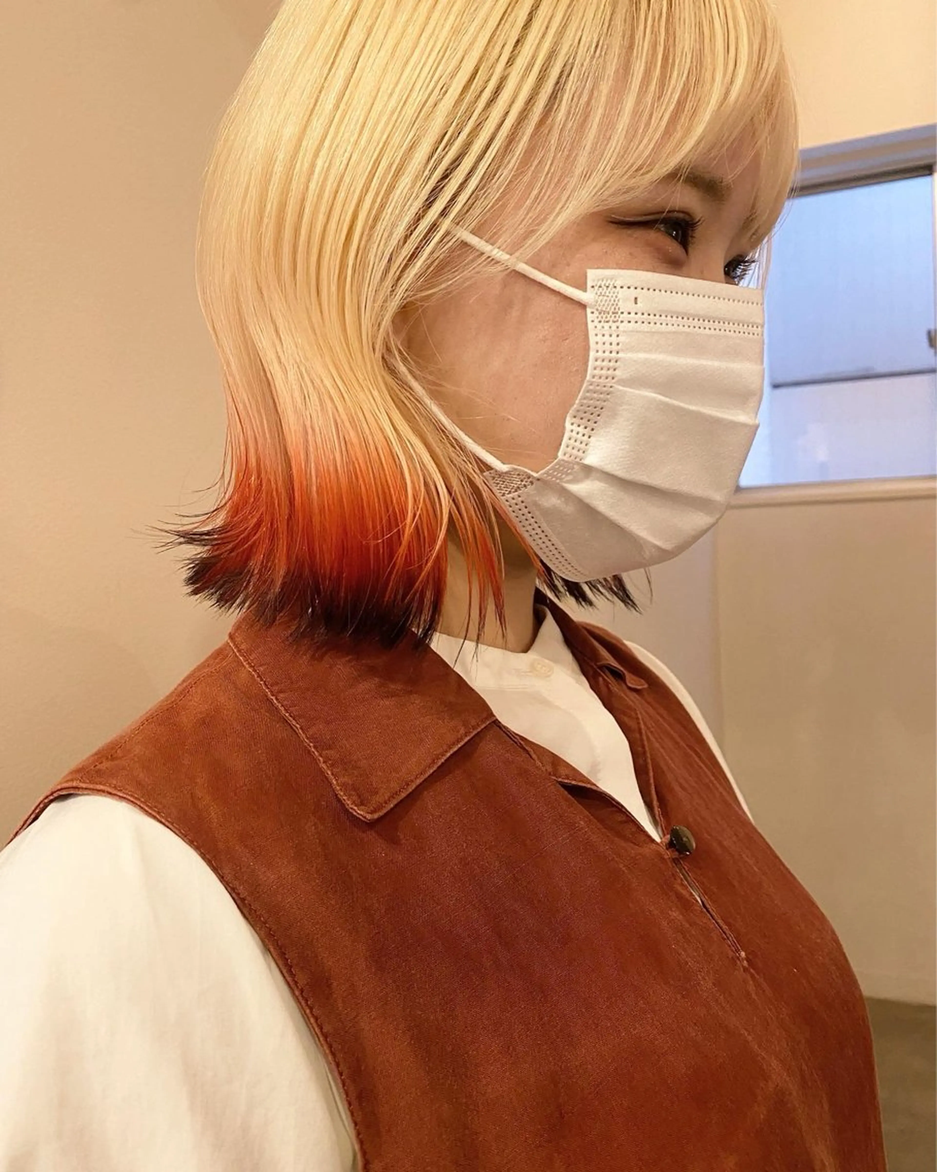 ショート カラー GO TO DAY SHAIRE SALON SHIBUYA SOL所属・マンツーマン渋谷 早坂僚太のヘアスタイル