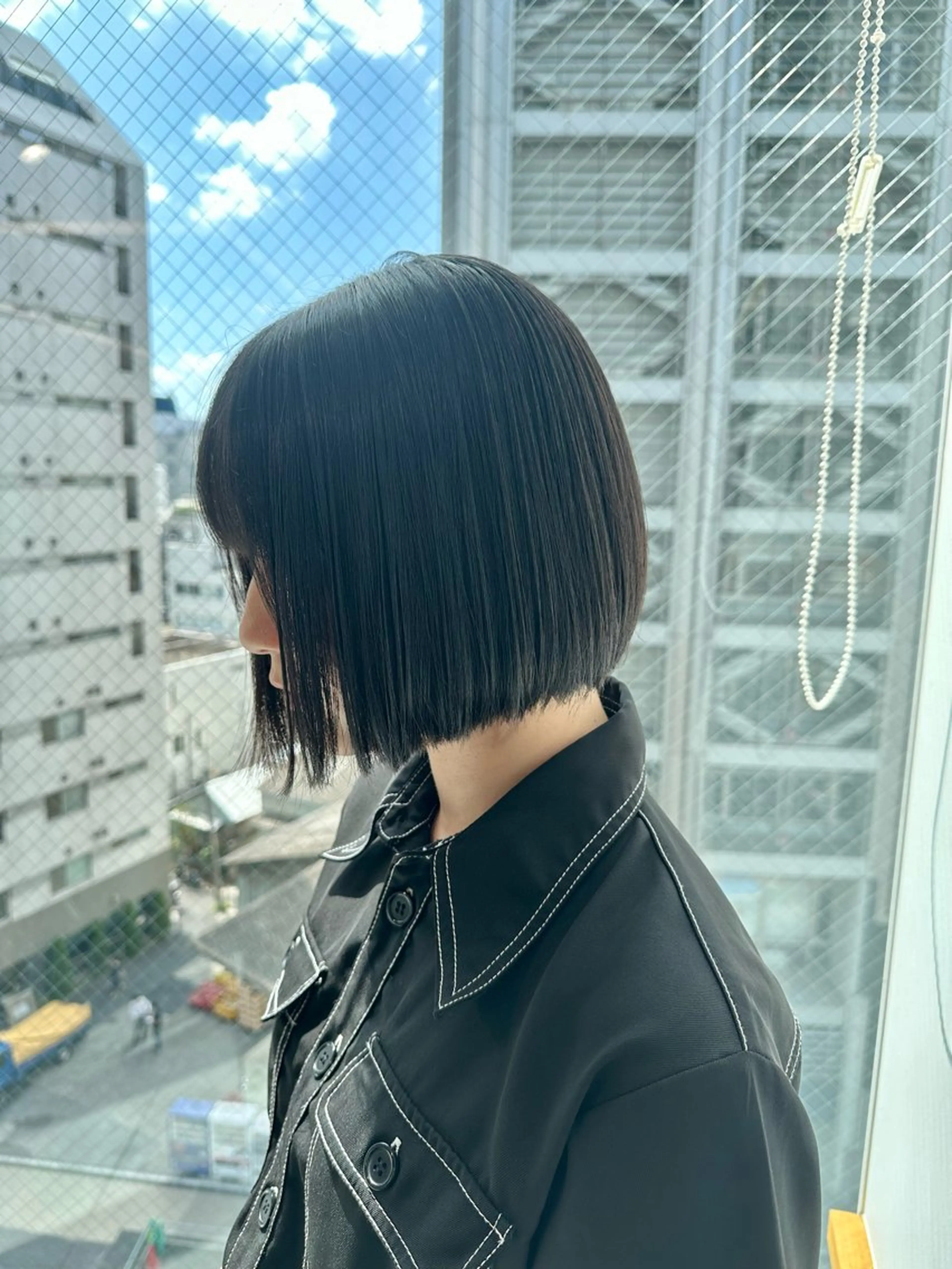 ミディアム カット ヘアカラー トリートメント ブリーチなし/レイヤ ー特化🌈Tommyのヘアスタイル