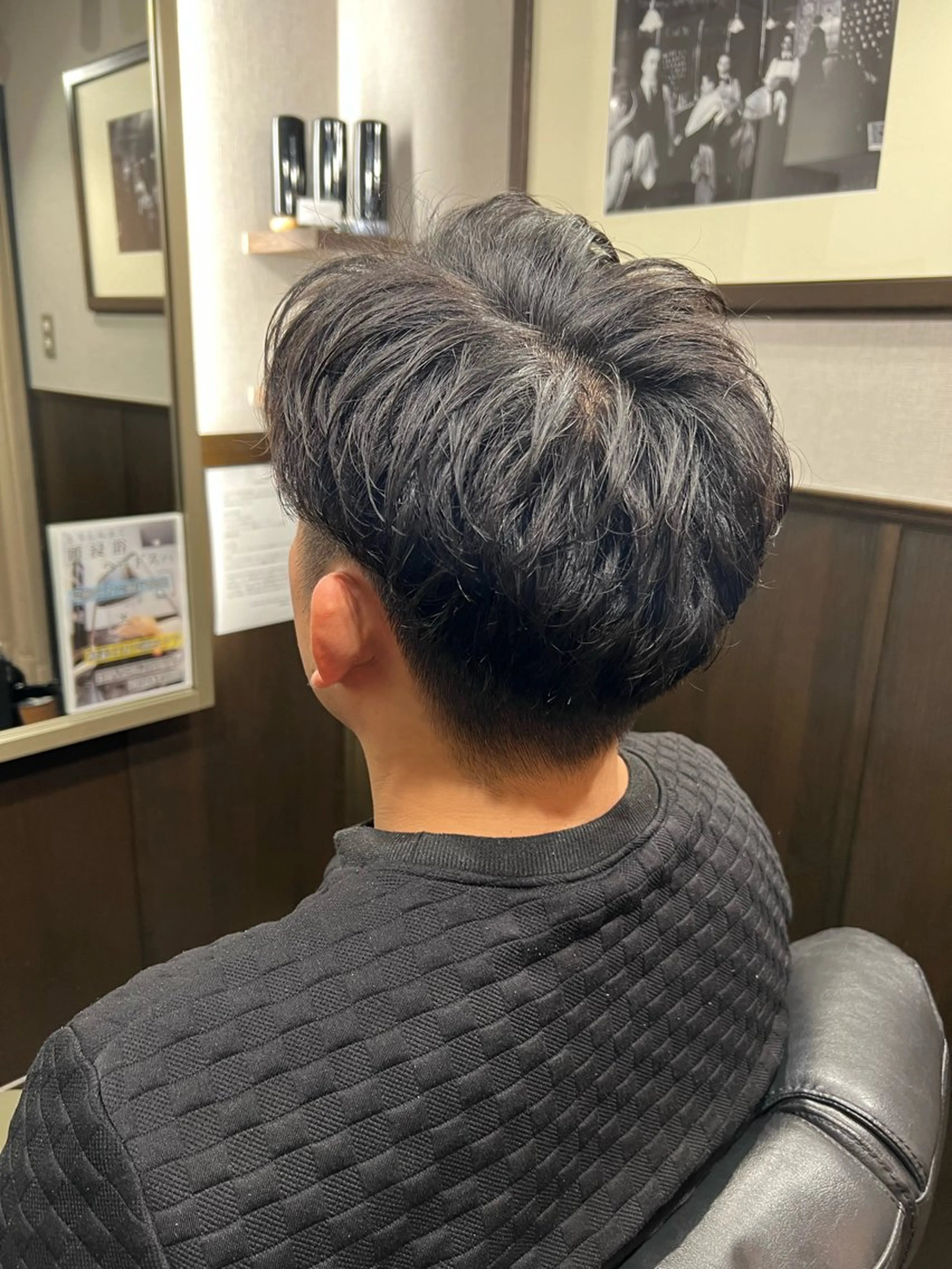 メンズ LAVIE NEW STANDARD BARBER 中野店所属・KINKAI AYANOのヘアスタイル