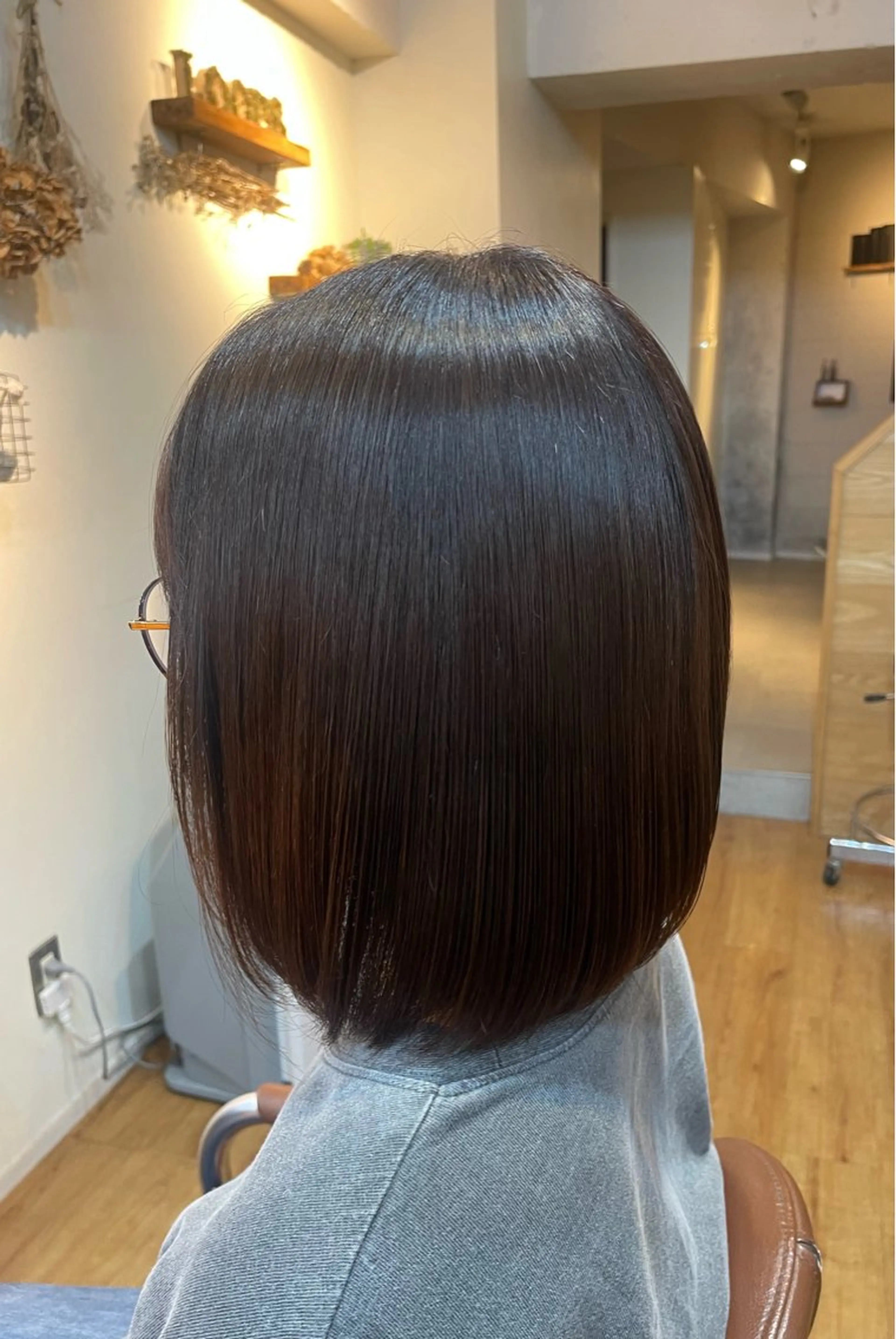 ショート カラー 髪質改善 トリートメント Loops 北山田所属・すなが/ カットモデル募集中のヘアスタイル