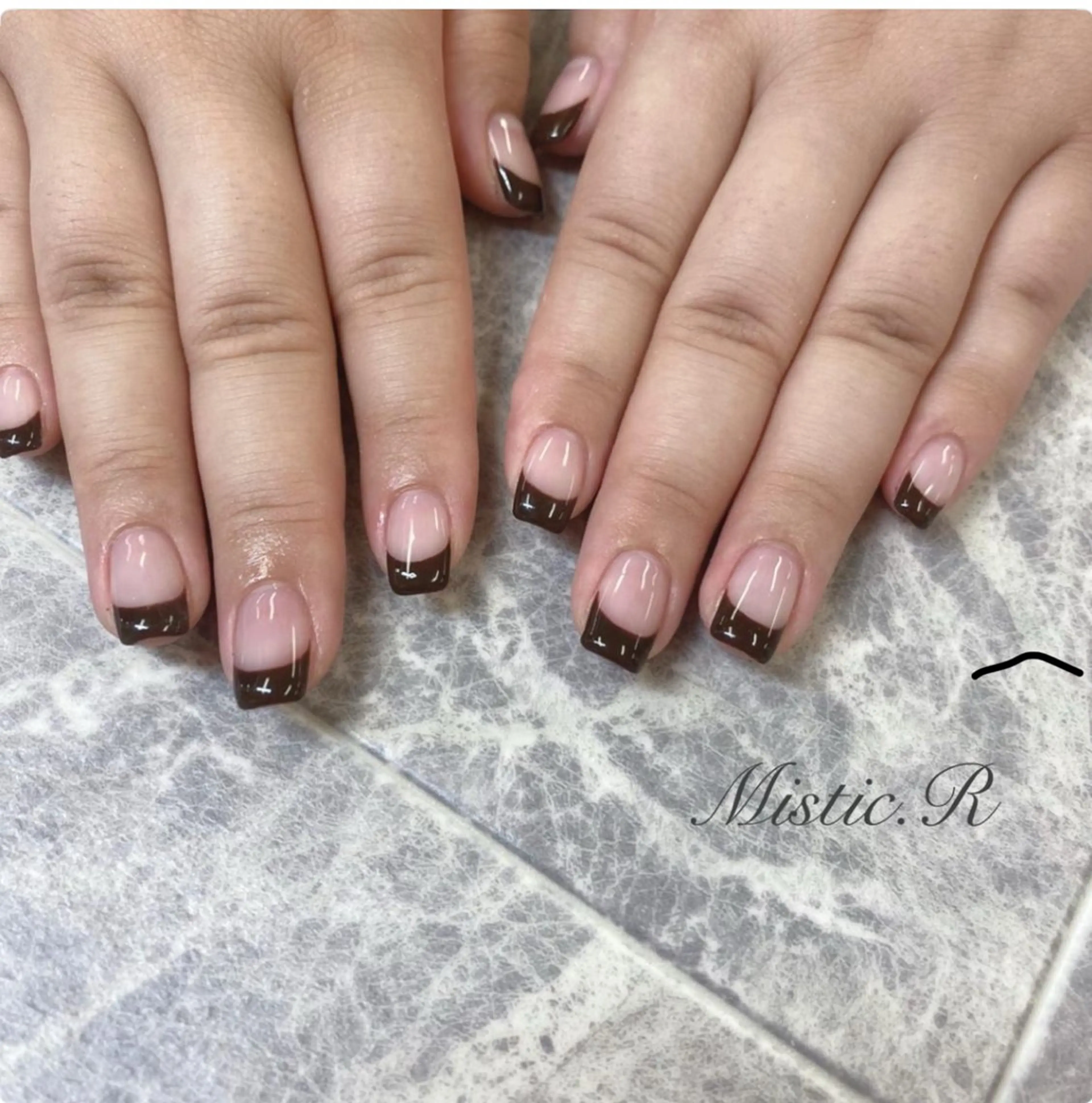 【9/1限定‼️】【オフあり】フレンチネイル💅練習テストモデル‼️‼️の写真
