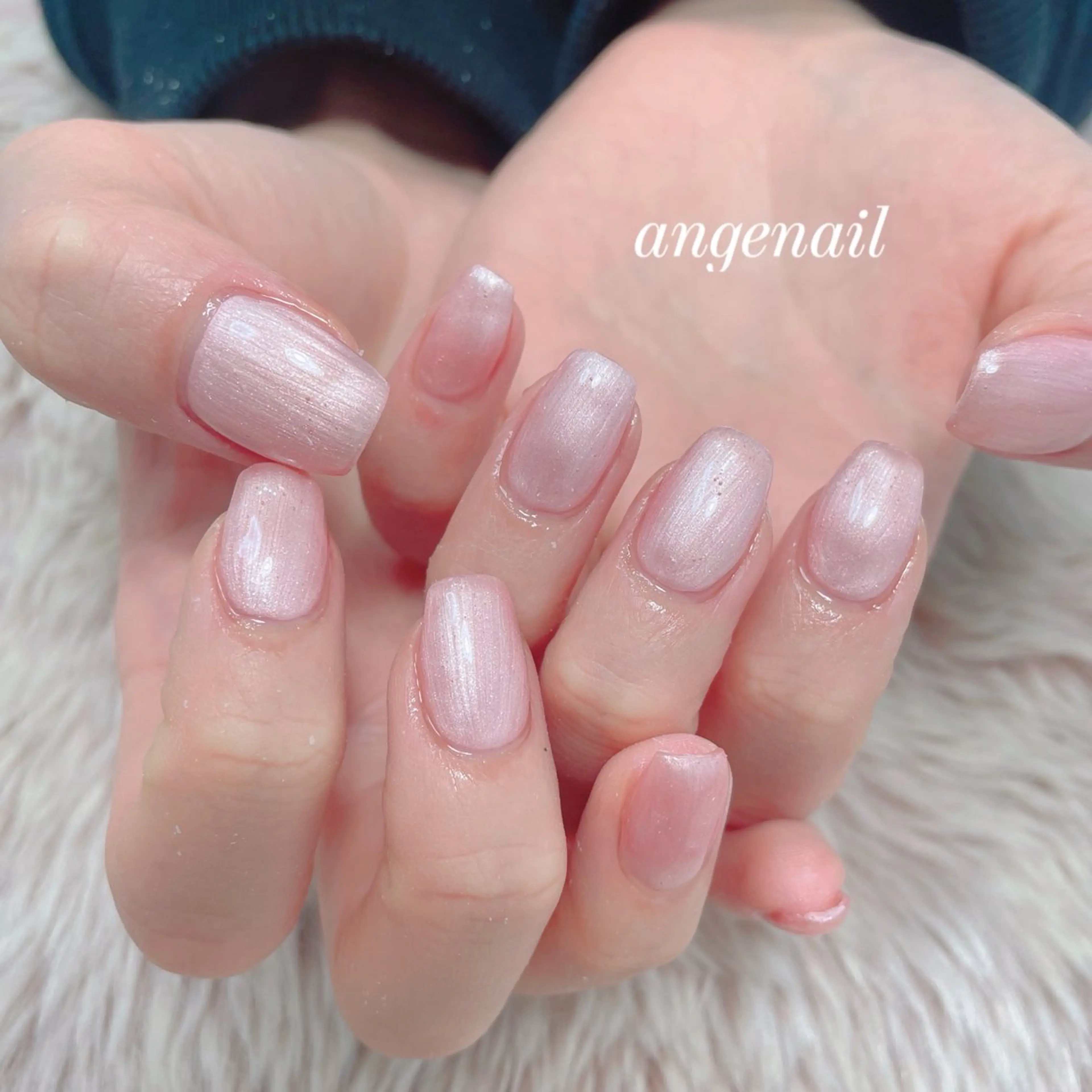 ネイル ワンカラーネイル ハンドネイル angenail所属・angenail MAKIのネイルデザイン