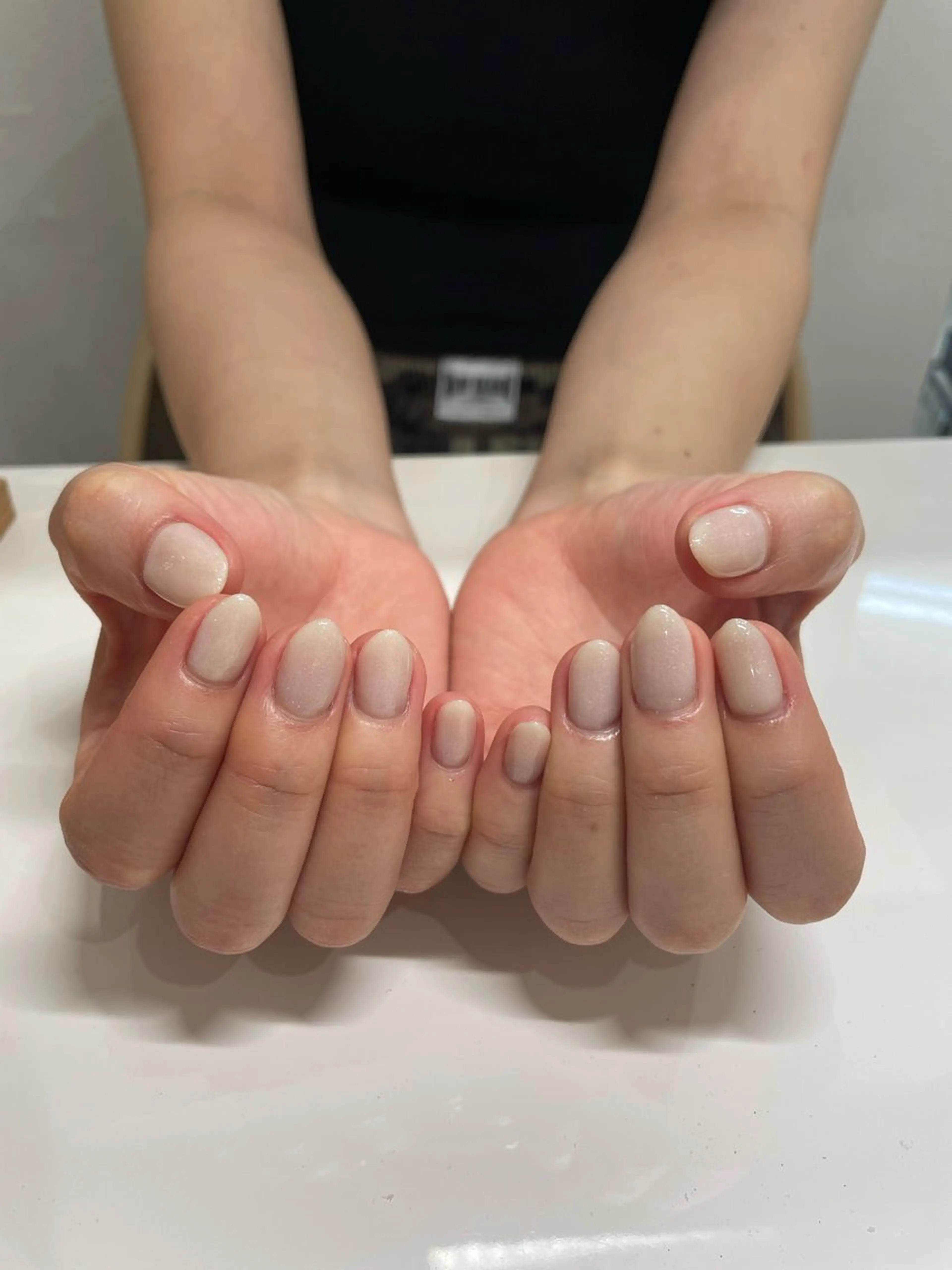 🎀【オフあり】ハンドちゅるんワンカラー🎀パラジェル変更🙆🏻‍♀️所沢の写真