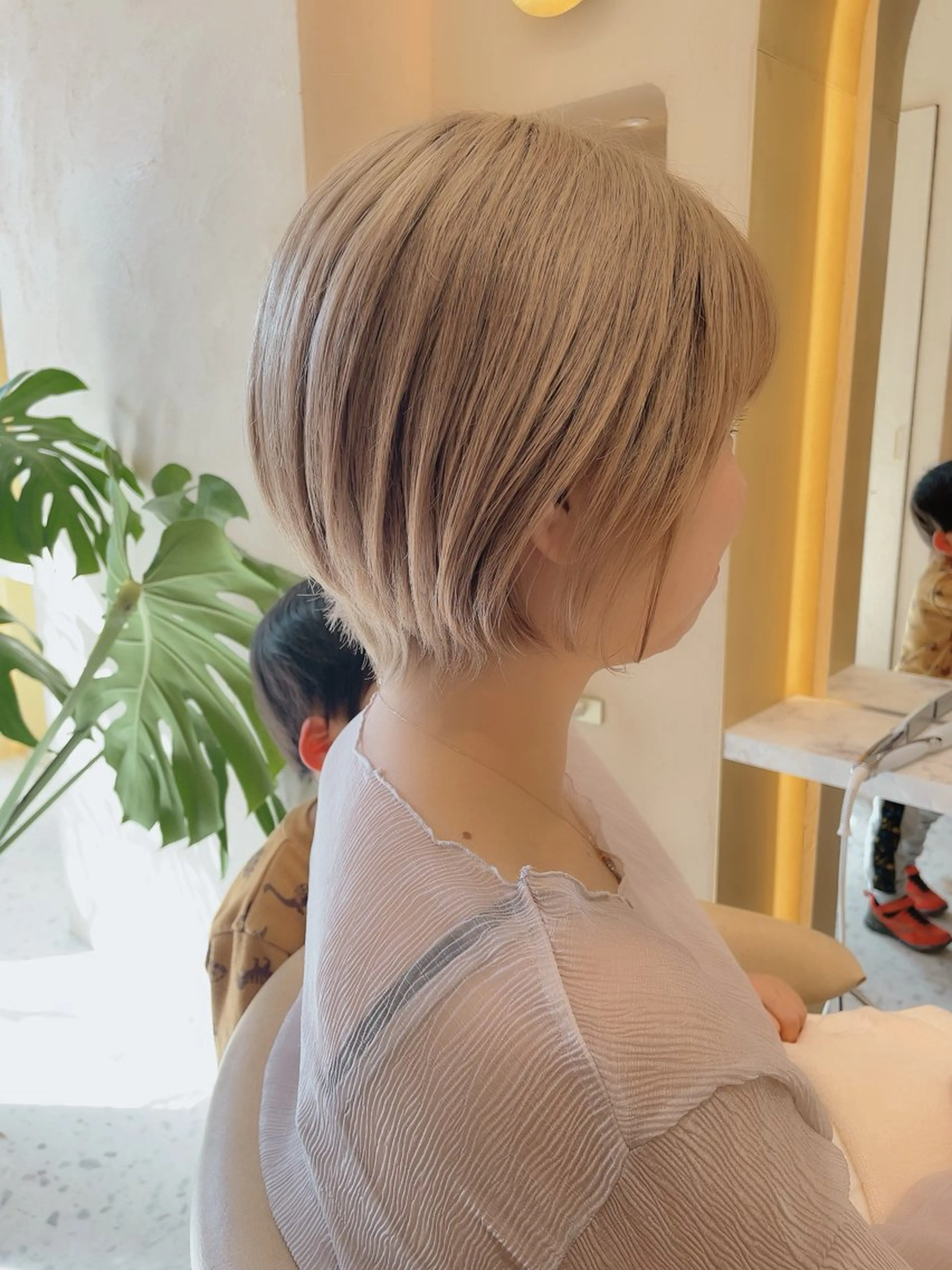 ショート カット ヘアカラー トリートメント 韓国ヘア/髪質改善 /Harunaのヘアスタイル