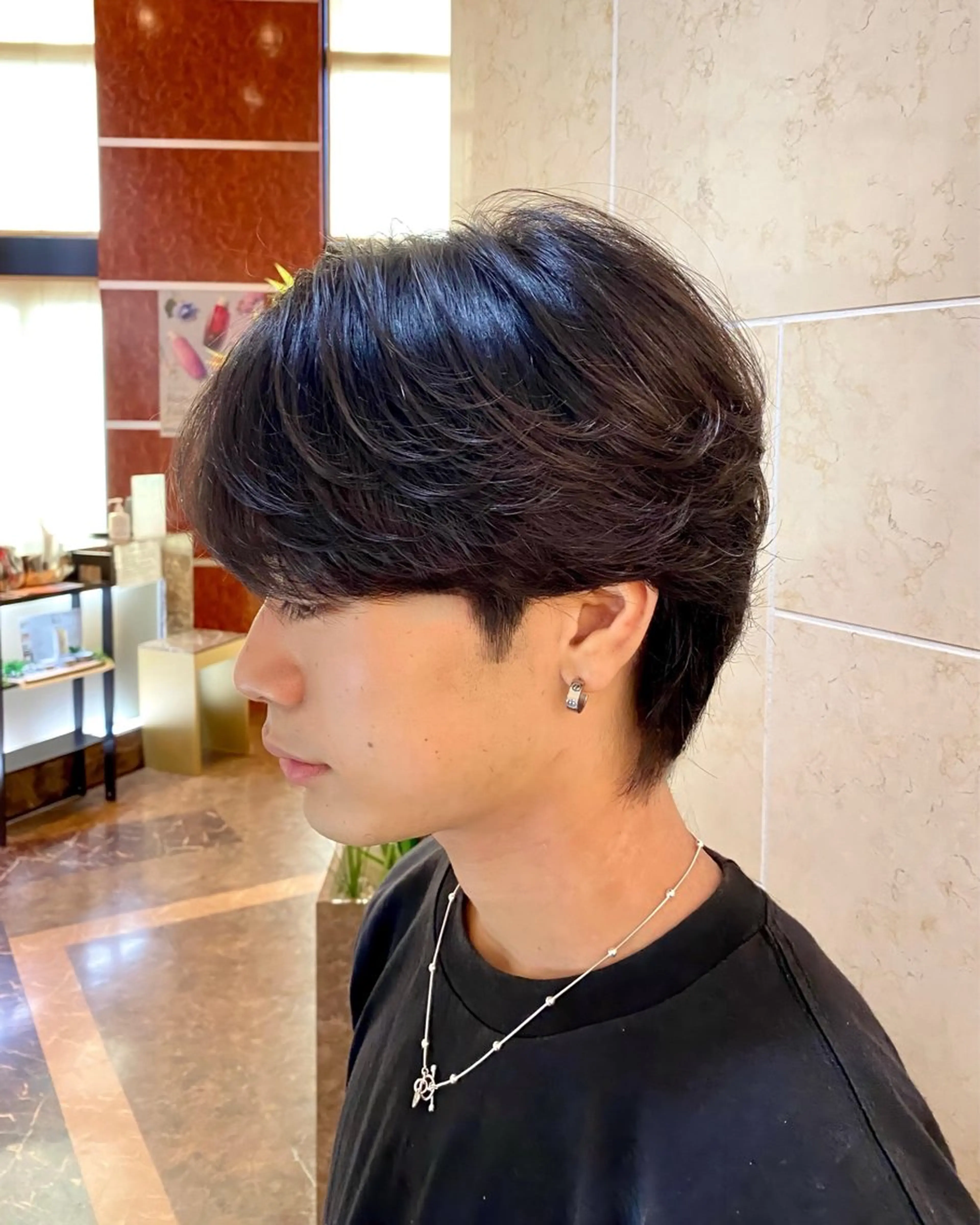 パーマ メンズ MAZE梅田所属・韓国メンズヘア関戸 和輝🇰🇷のヘアスタイル