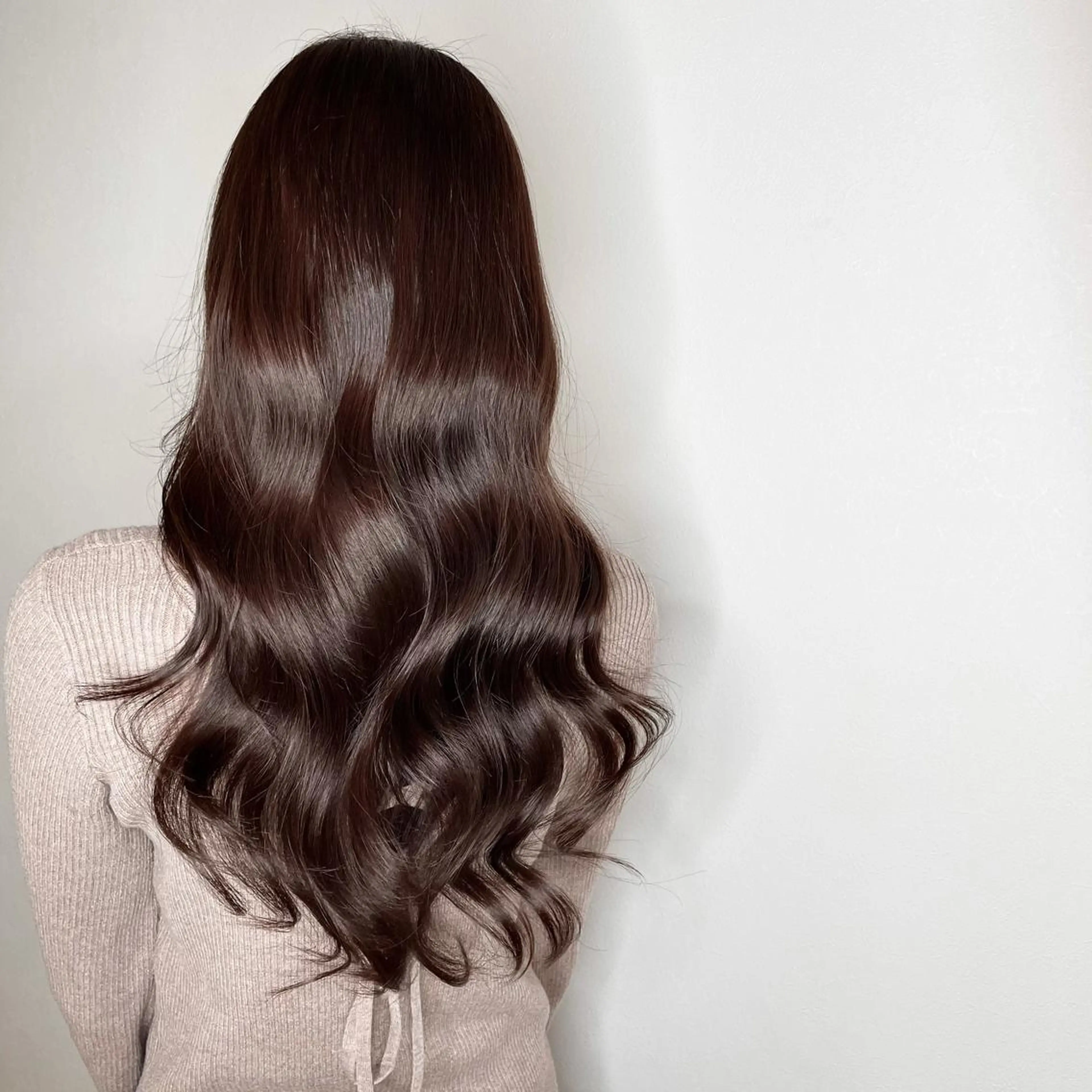 セミロング 3Dハイライト ハイライト 髪質改善 韓国風ヘア トリートメント トリートメント KAGAMI HIROSHIのヘアスタイル