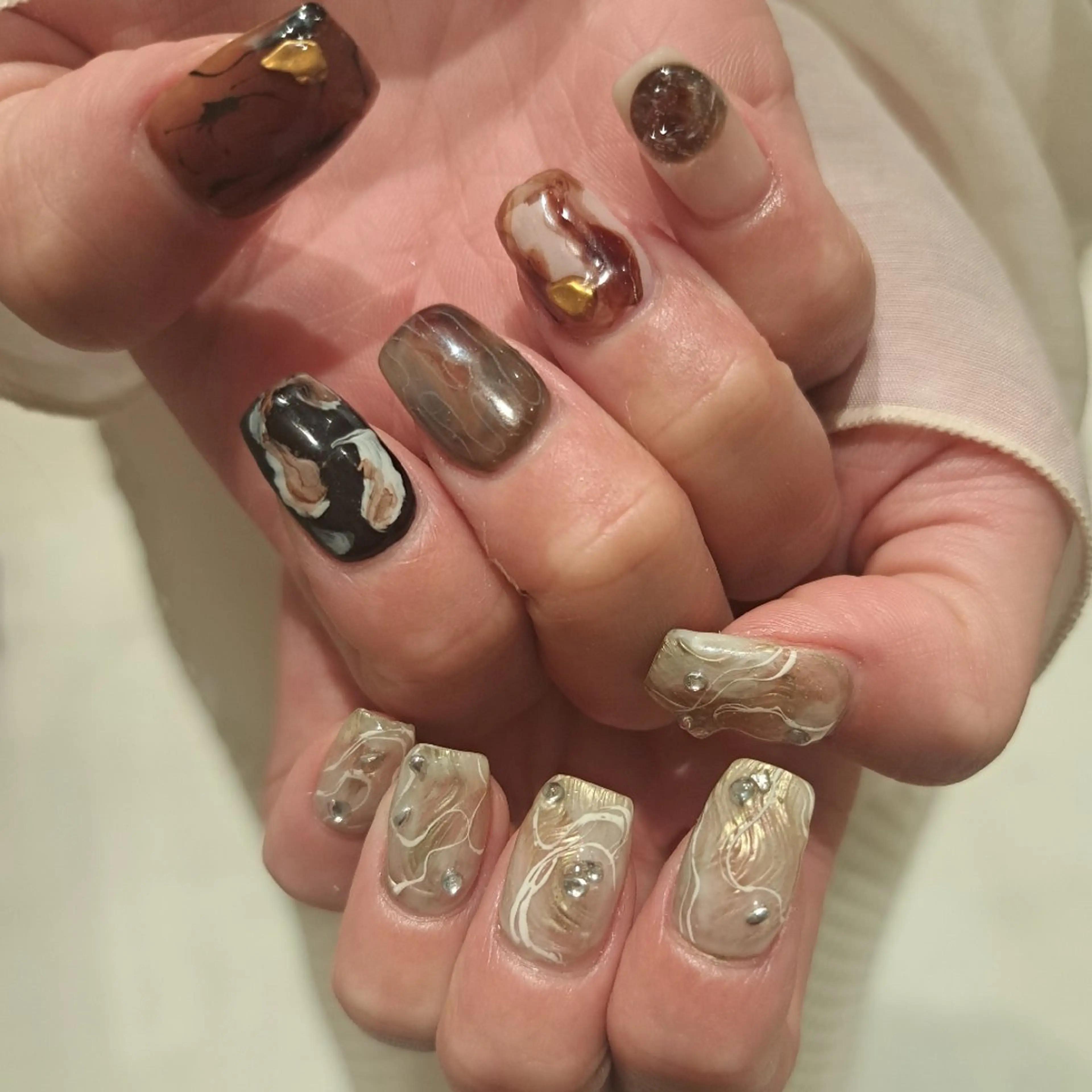 ネイル アートネイル ジェルネイル 持ち込み ニュアンスネイル Nail mood /アートし放題のネイルデザイン