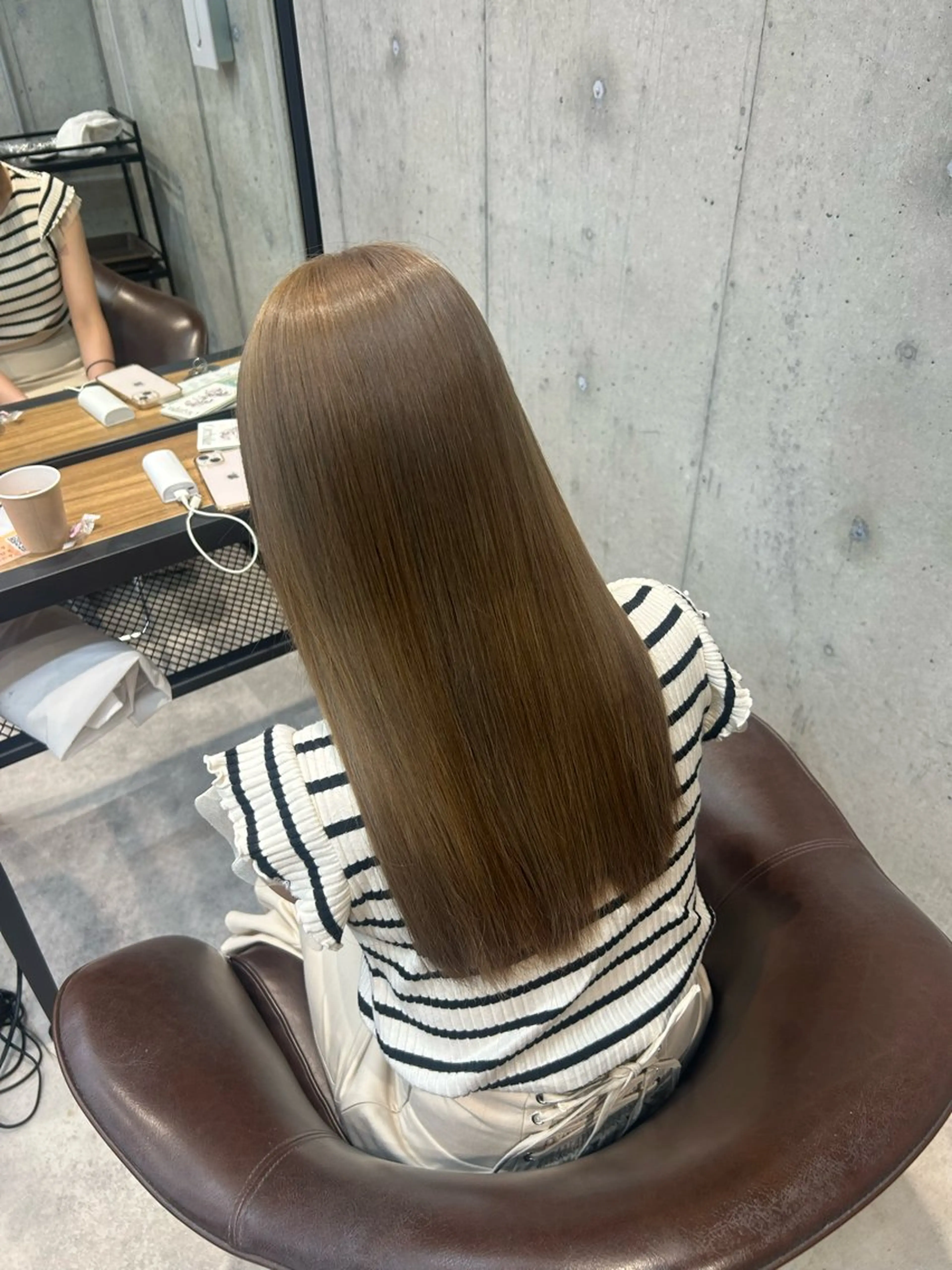 【新規限定】透明感ハイトーン✨ケアブリーチ込み💎＋ダメージ補修トリートメント🫧の写真