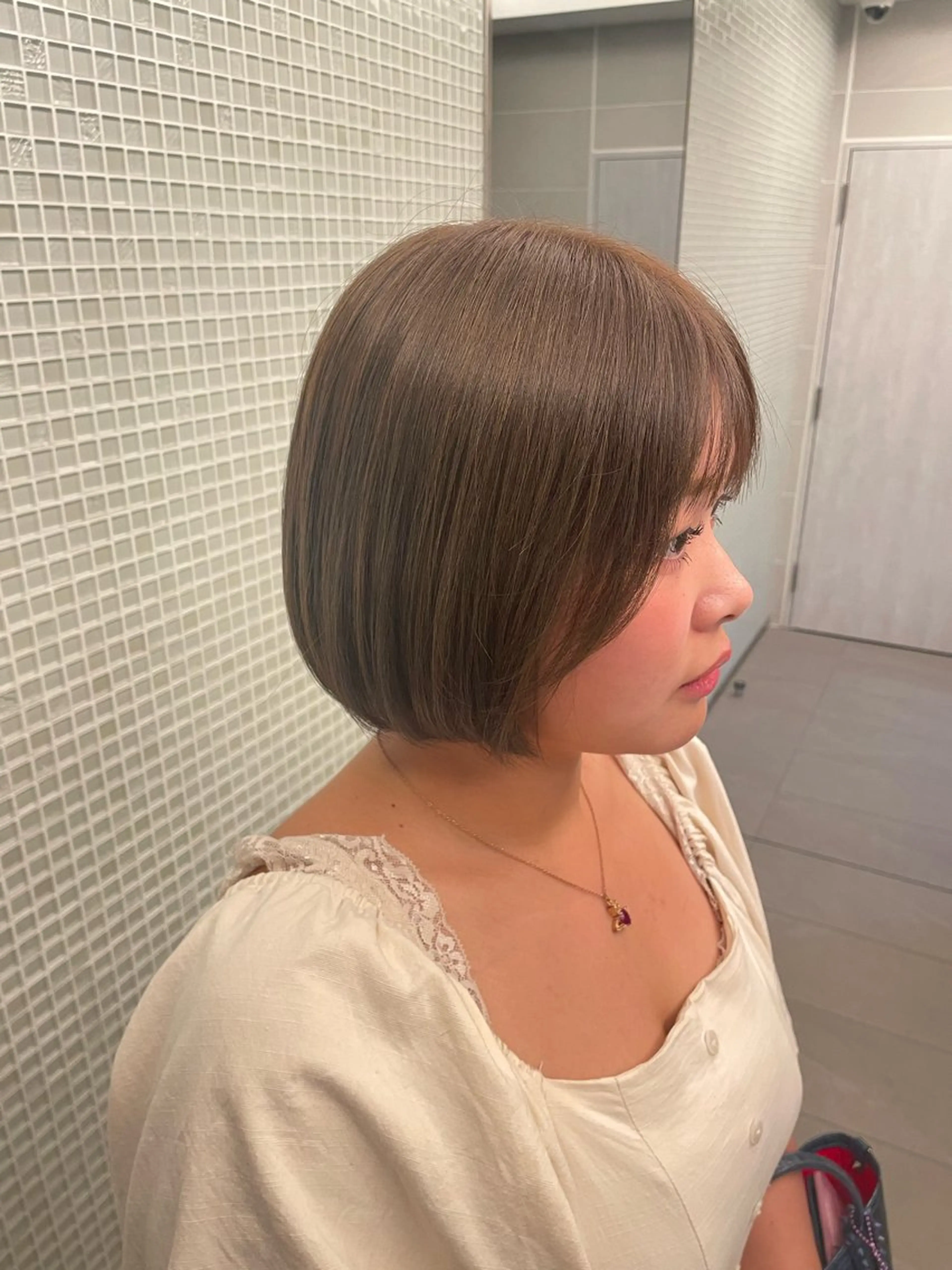 🫧ブリーチなしダブルカラー+カット+トリートメント🫧の写真