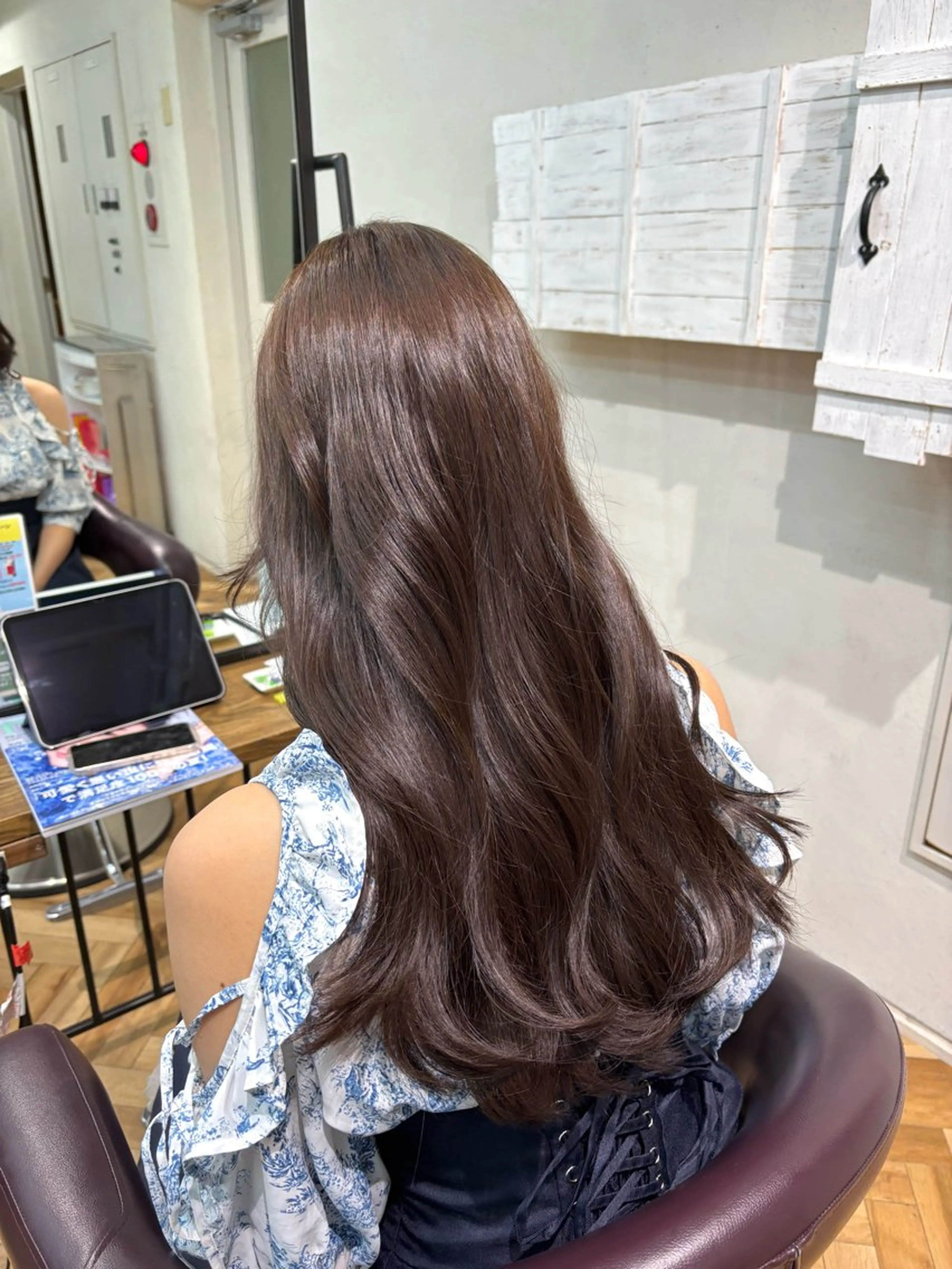 セミロング カラー ヘアカラー 🥀暖色系カラー🥀 本厚木/けんすけのヘアスタイル