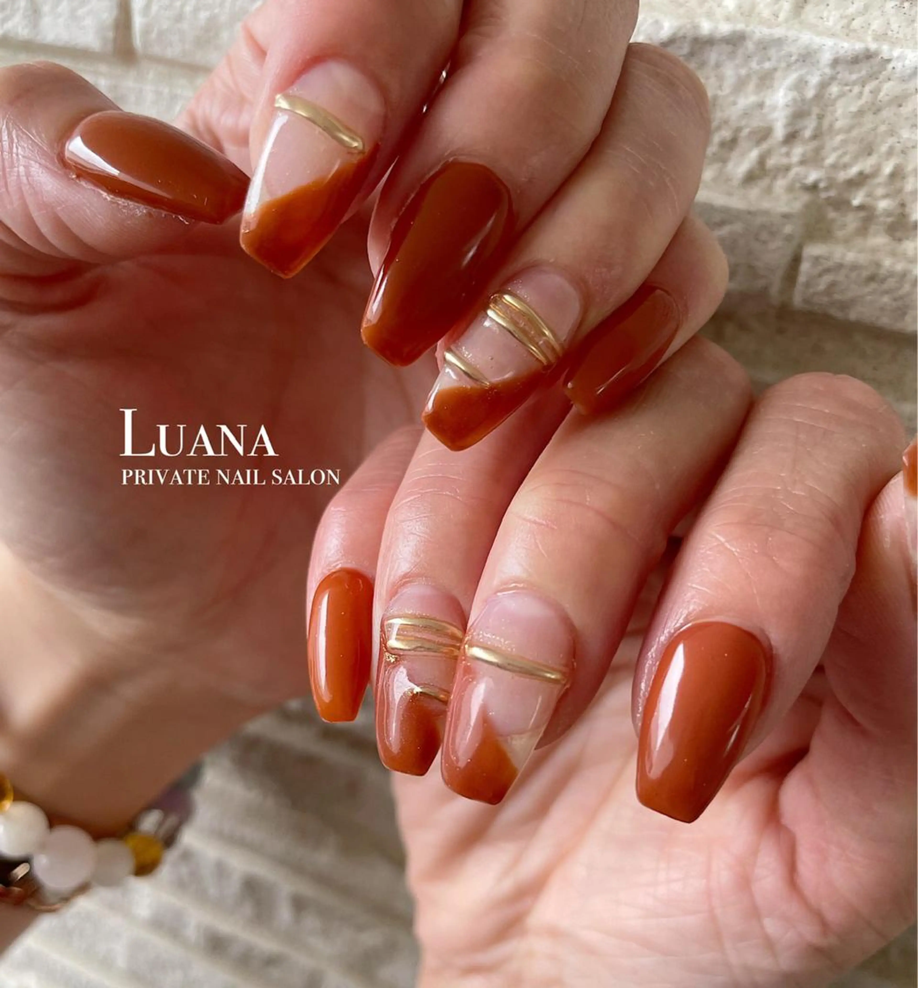 ロング カラー ネイル アートネイル ニュアンスネイル nail salon neigeのネイルデザイン