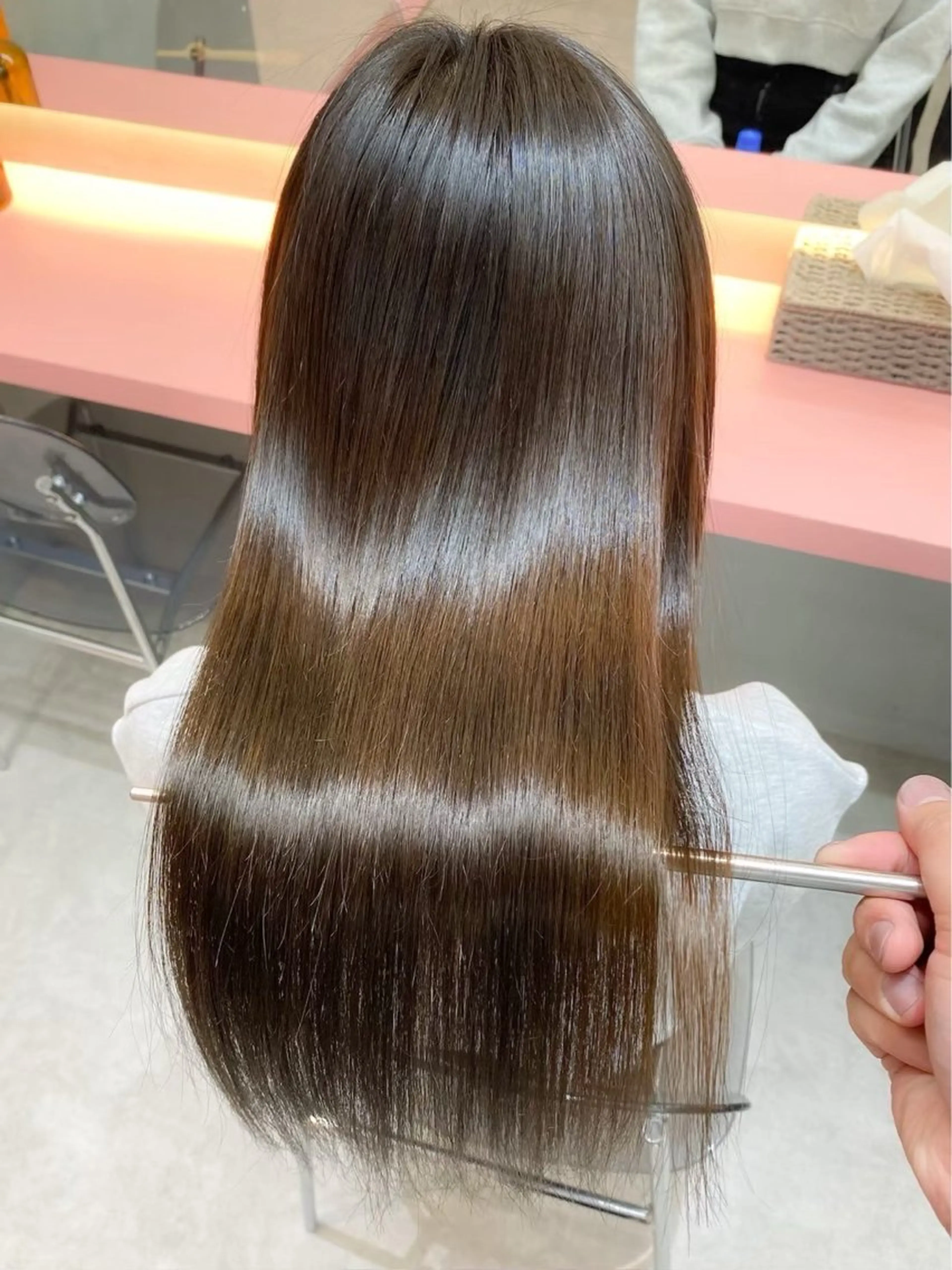 ロング みわ ゆいなのヘアスタイル