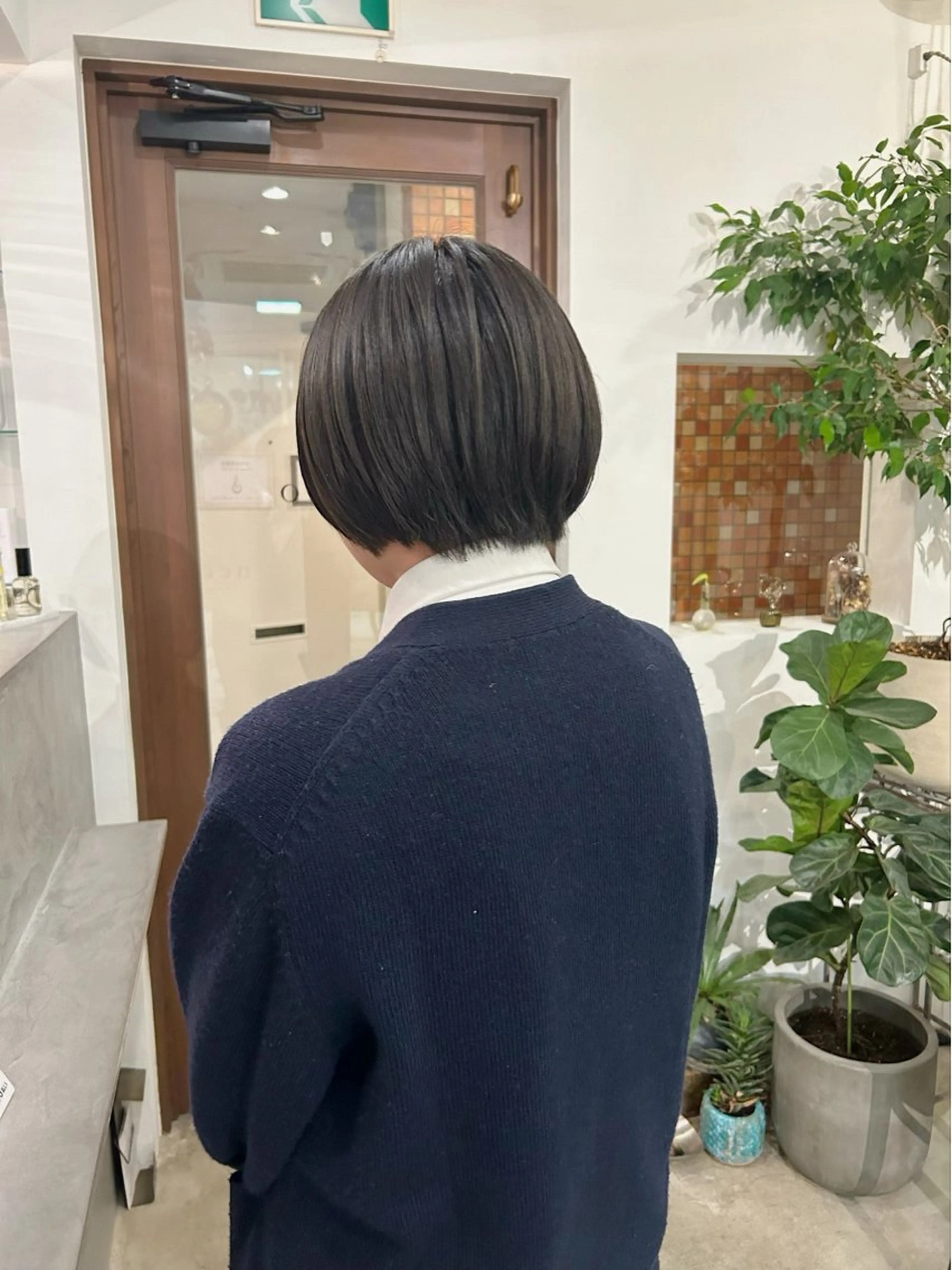 ショート ショートボブ 丸みショート ボブ ショートヘア 谷澤 朋佳のヘアスタイル