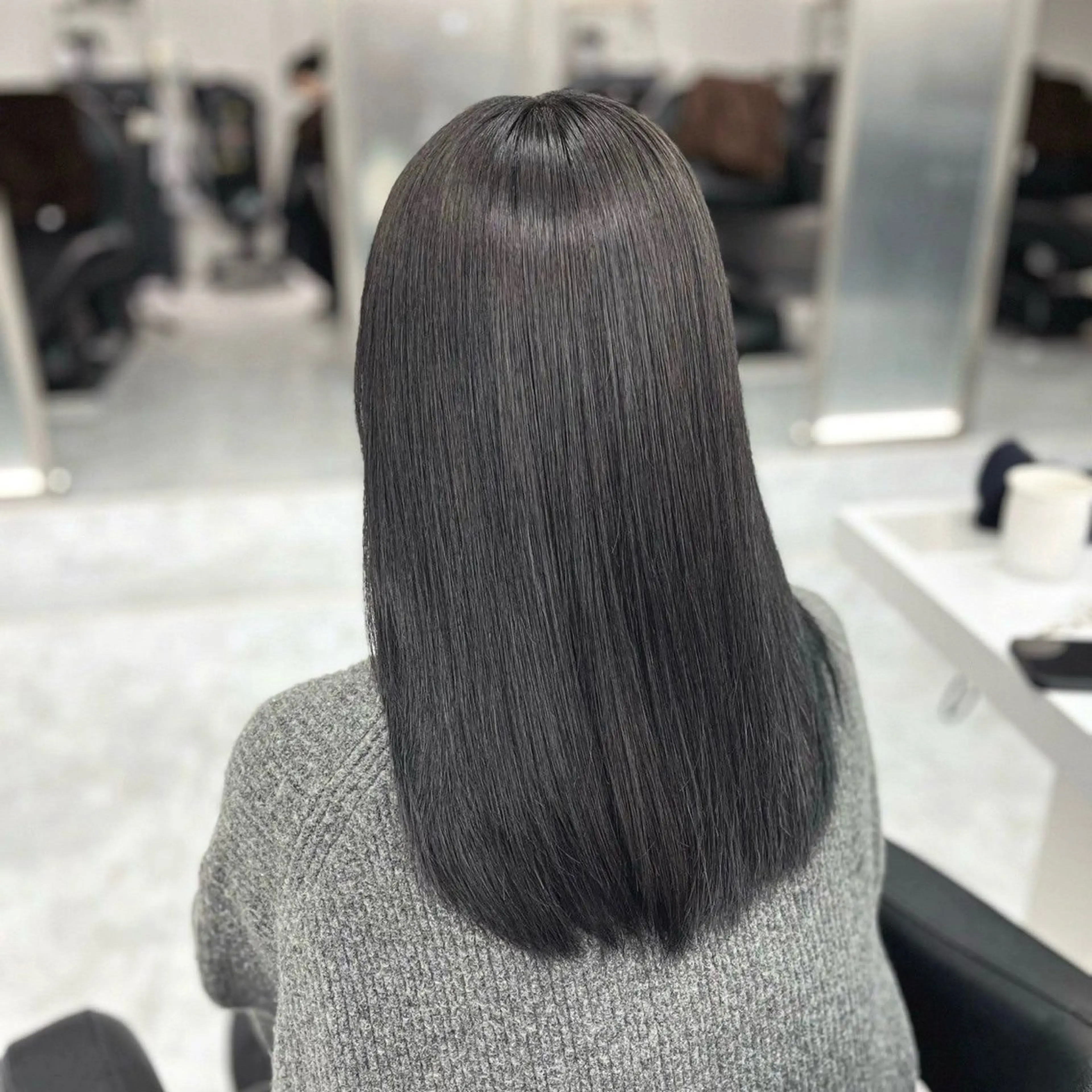ロング 髪質改善 トリートメント メンズカットの達人 暖色カラー ダイチのヘアスタイル