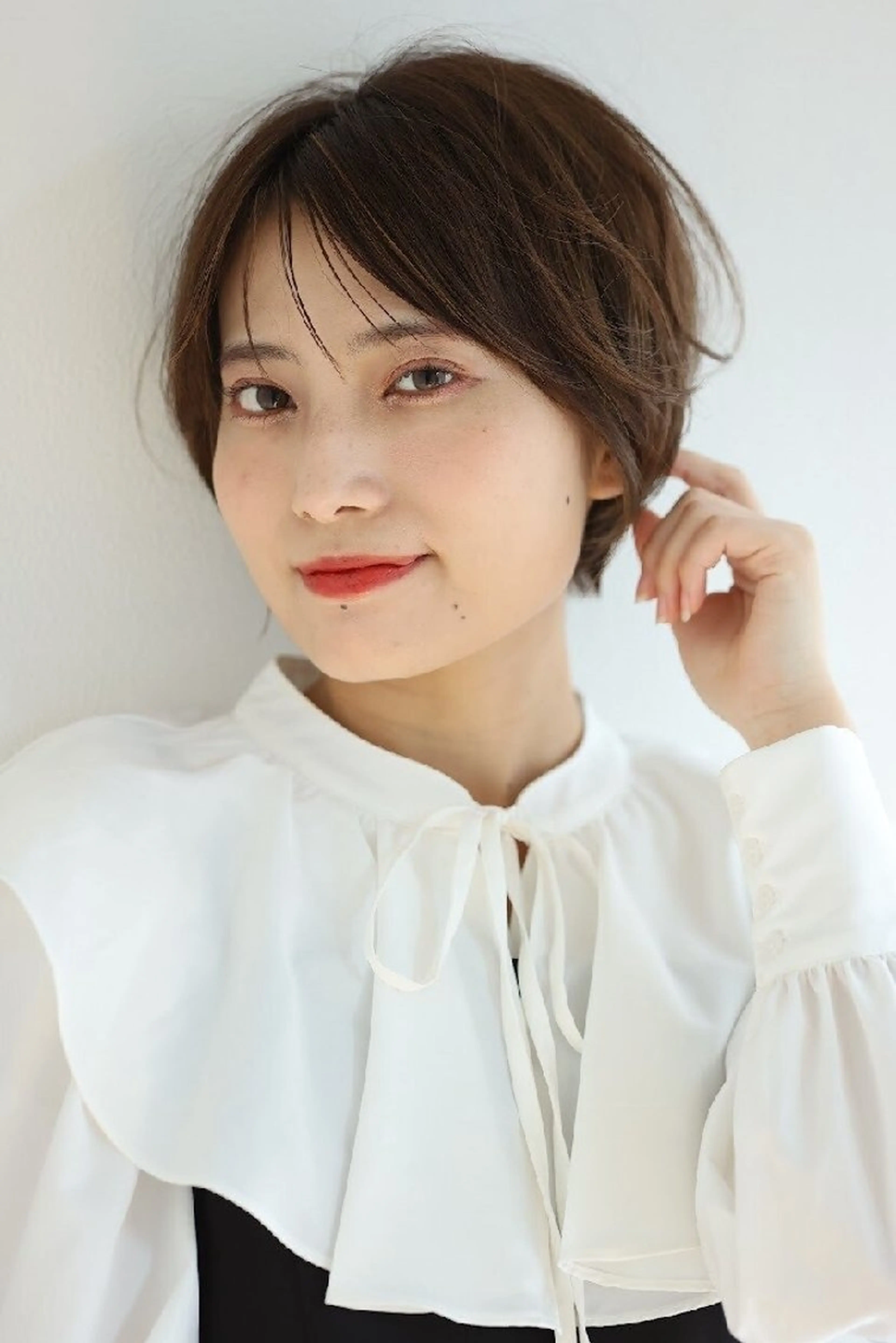 ショート カラー トリートメント 24時間営業中‼️ 髪質改善/美容師レムのヘアスタイル