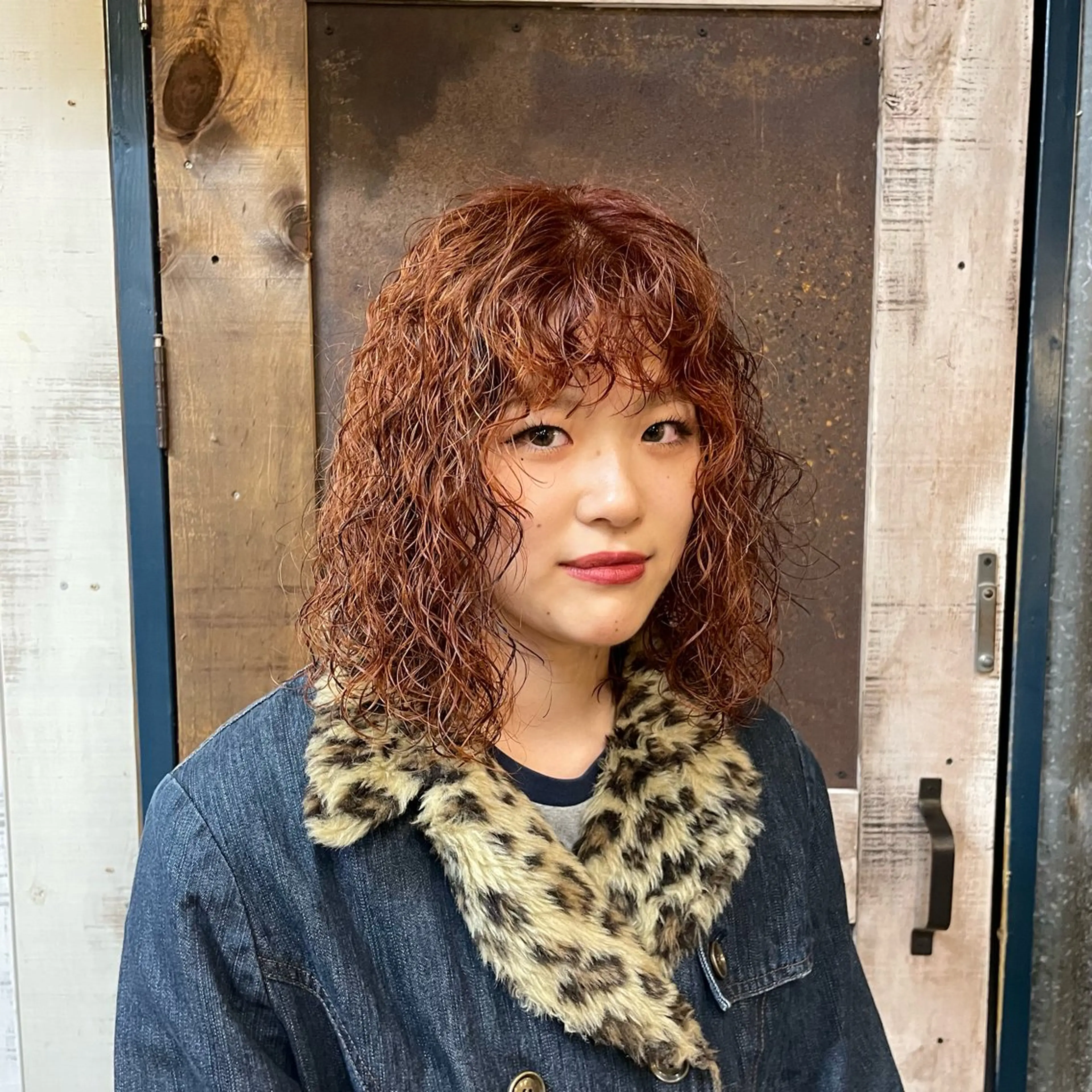 カラー オレンジ 里見 颯太のヘアスタイル
