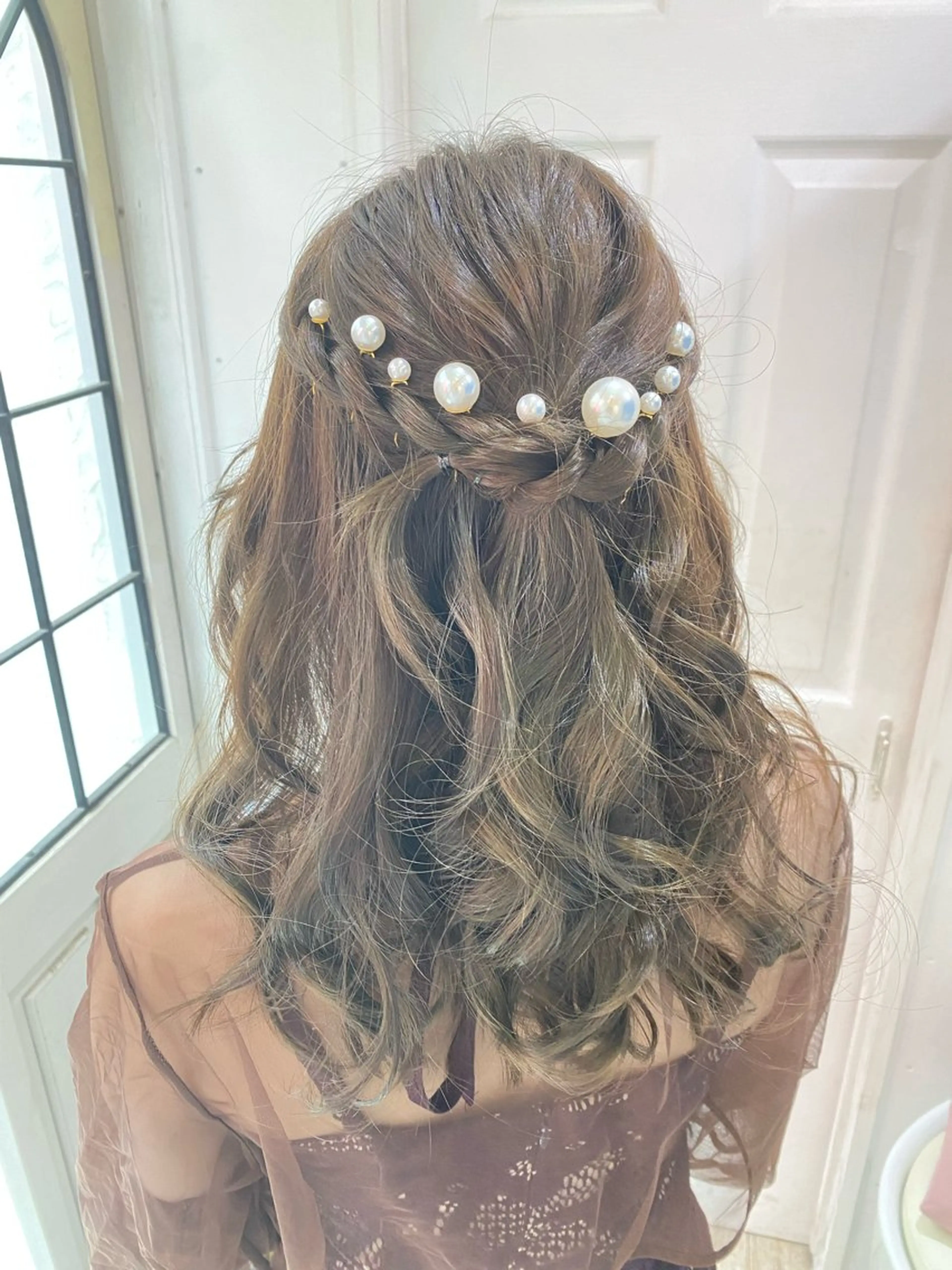 ヘアアレンジ ヘアセット uros.所属・uros.中目黒 moekaのヘアスタイル