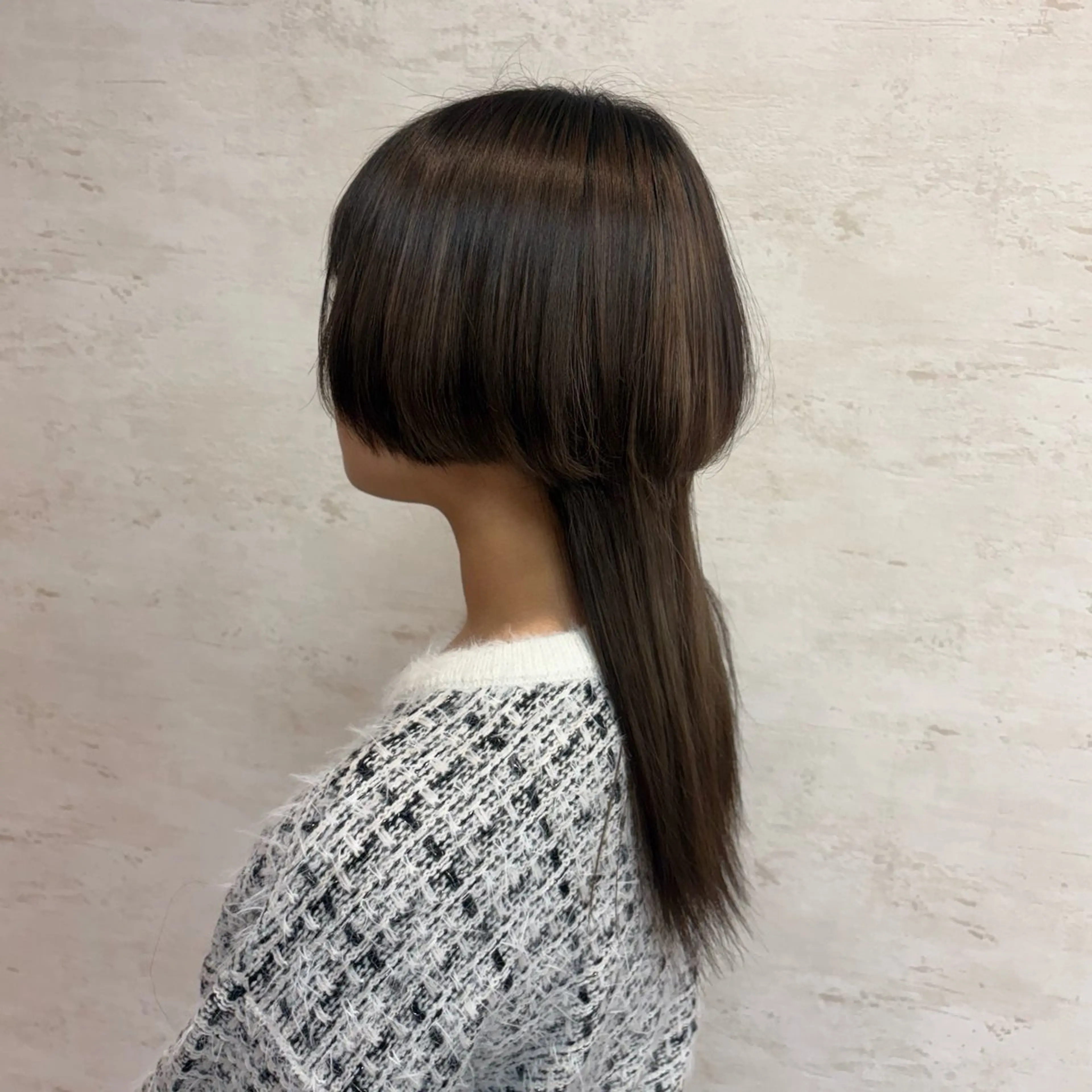 セミロング カット angelica/ ゆいのヘアスタイル