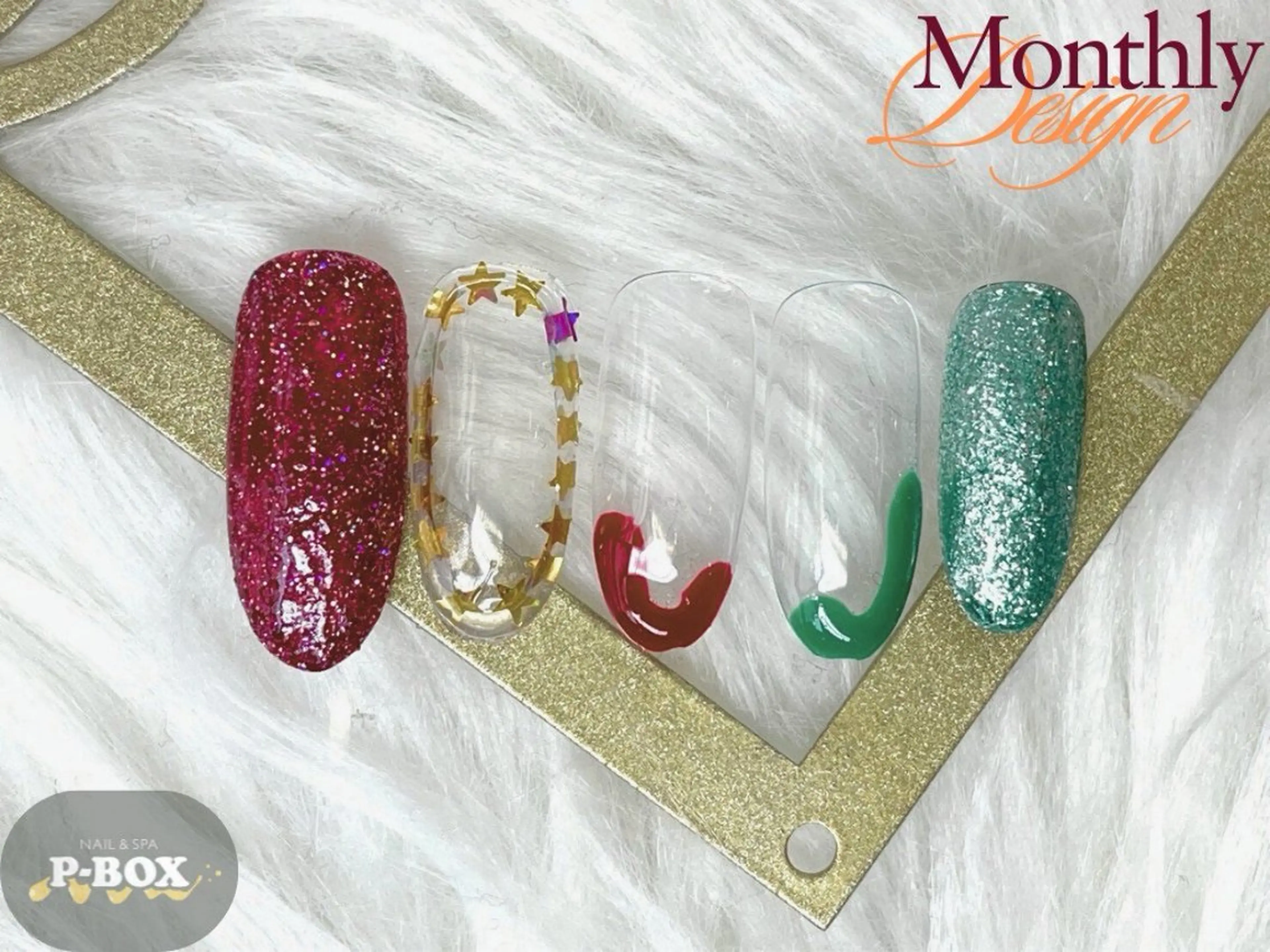 ネイル NAIL&SPA P-BOX南浦和所属・P-BOX MIOのネイルデザイン