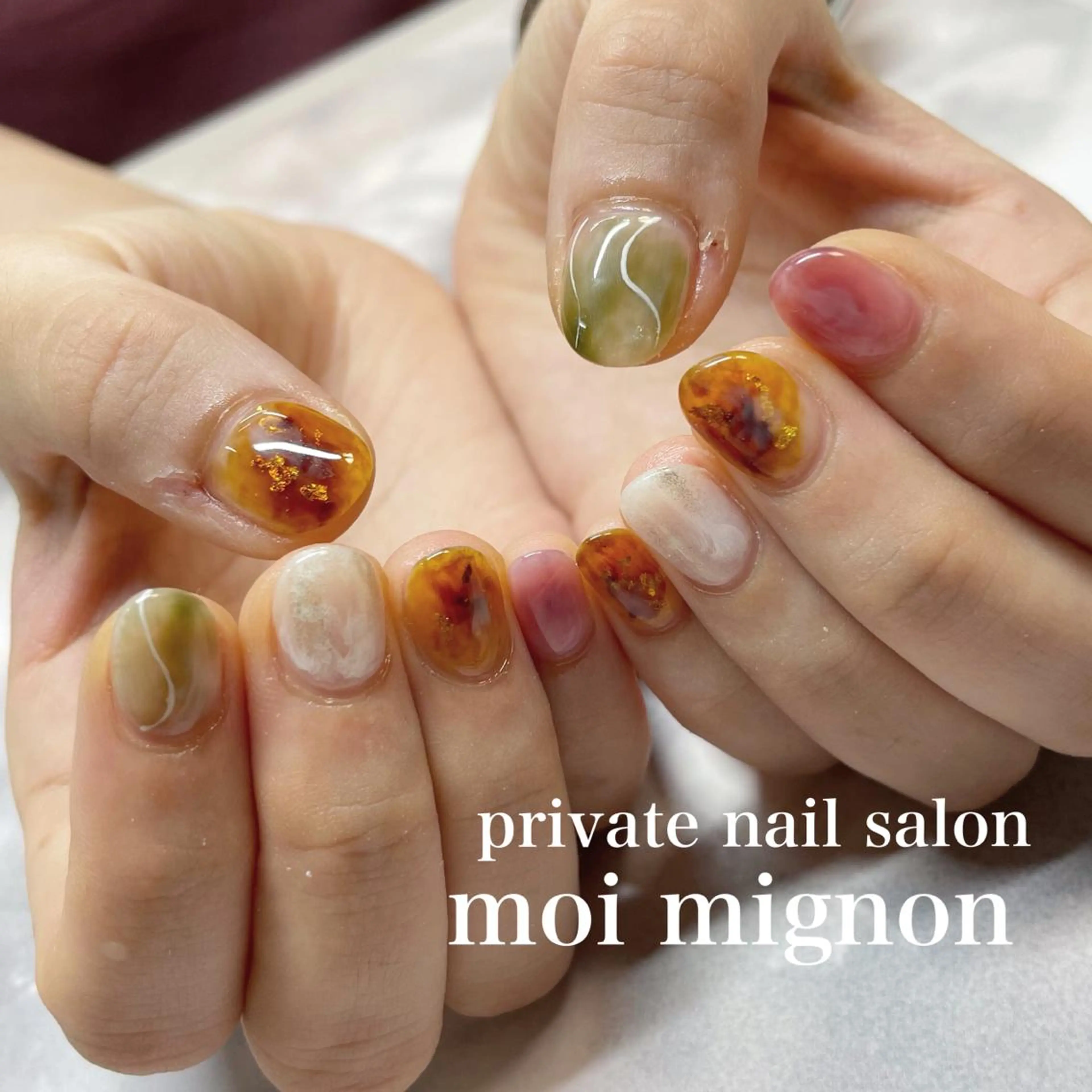 ネイル ニュアンスネイル ハンドネイル nailist Aki♡のネイルデザイン