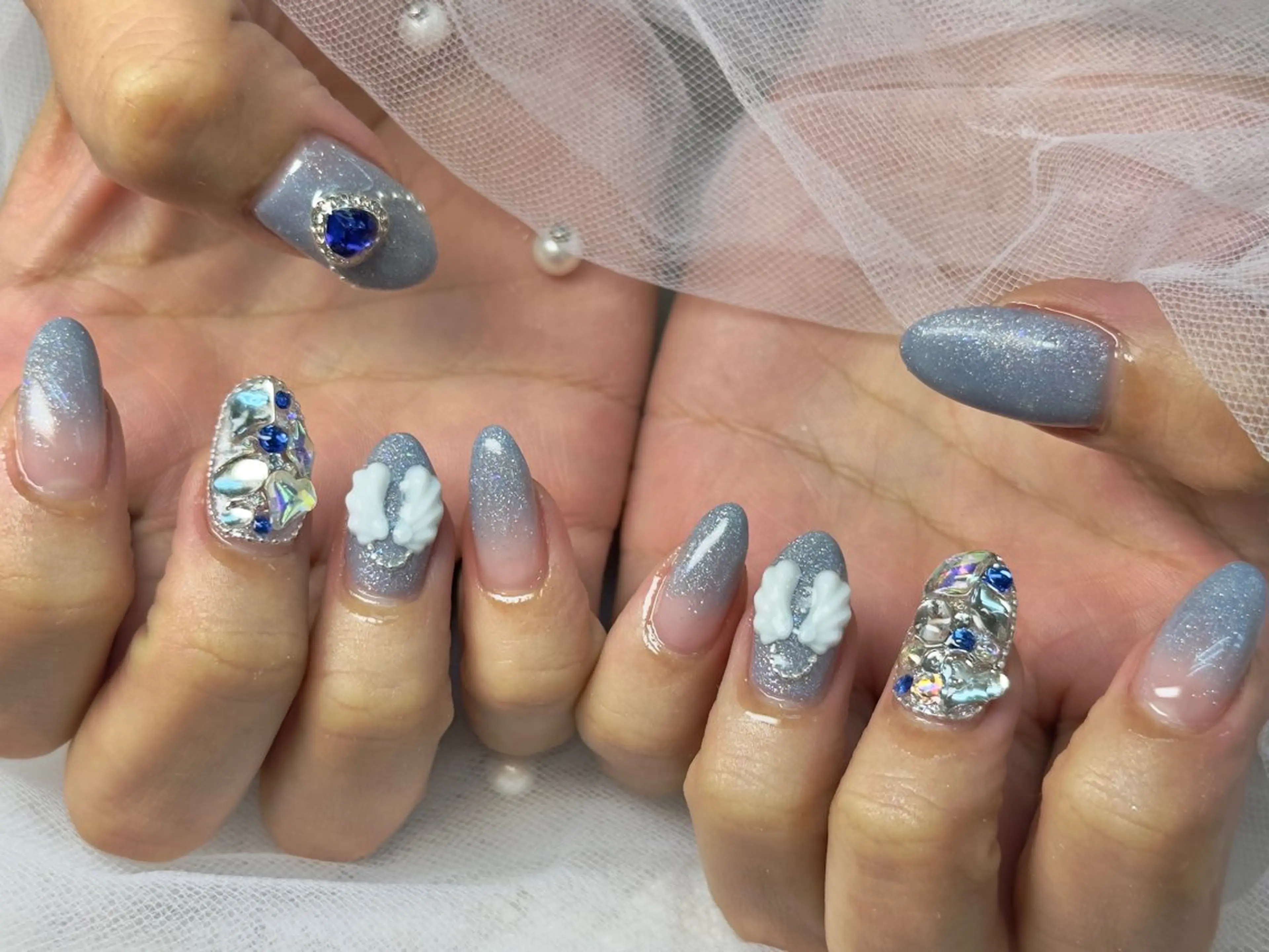 ネイル ハンドネイル Queennail 北堀江AYAのネイルデザイン