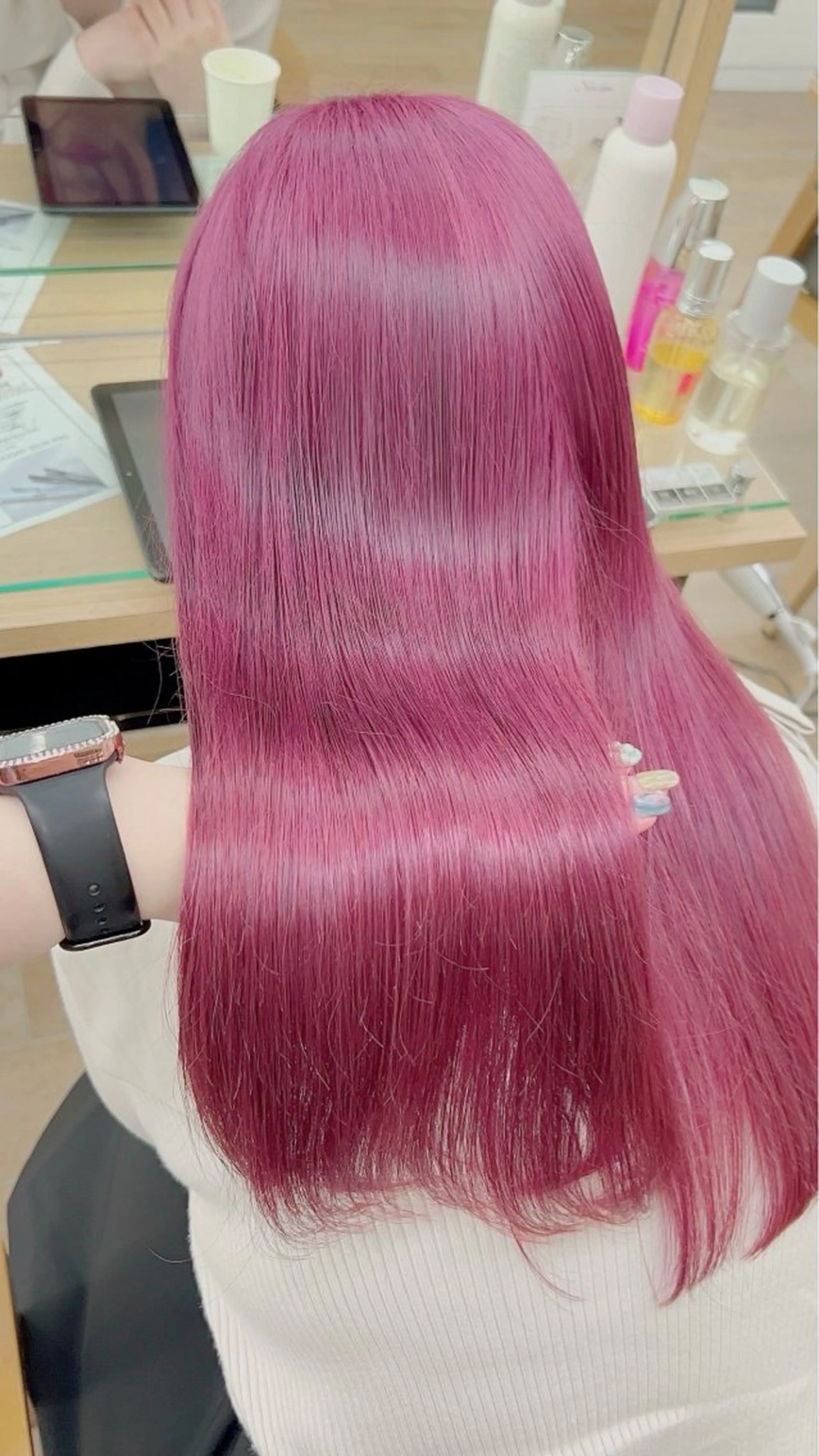 ロング カラー カット ヘアカラー 🎀オタク美容師艶髪 カラーERINA🎀のヘアスタイル