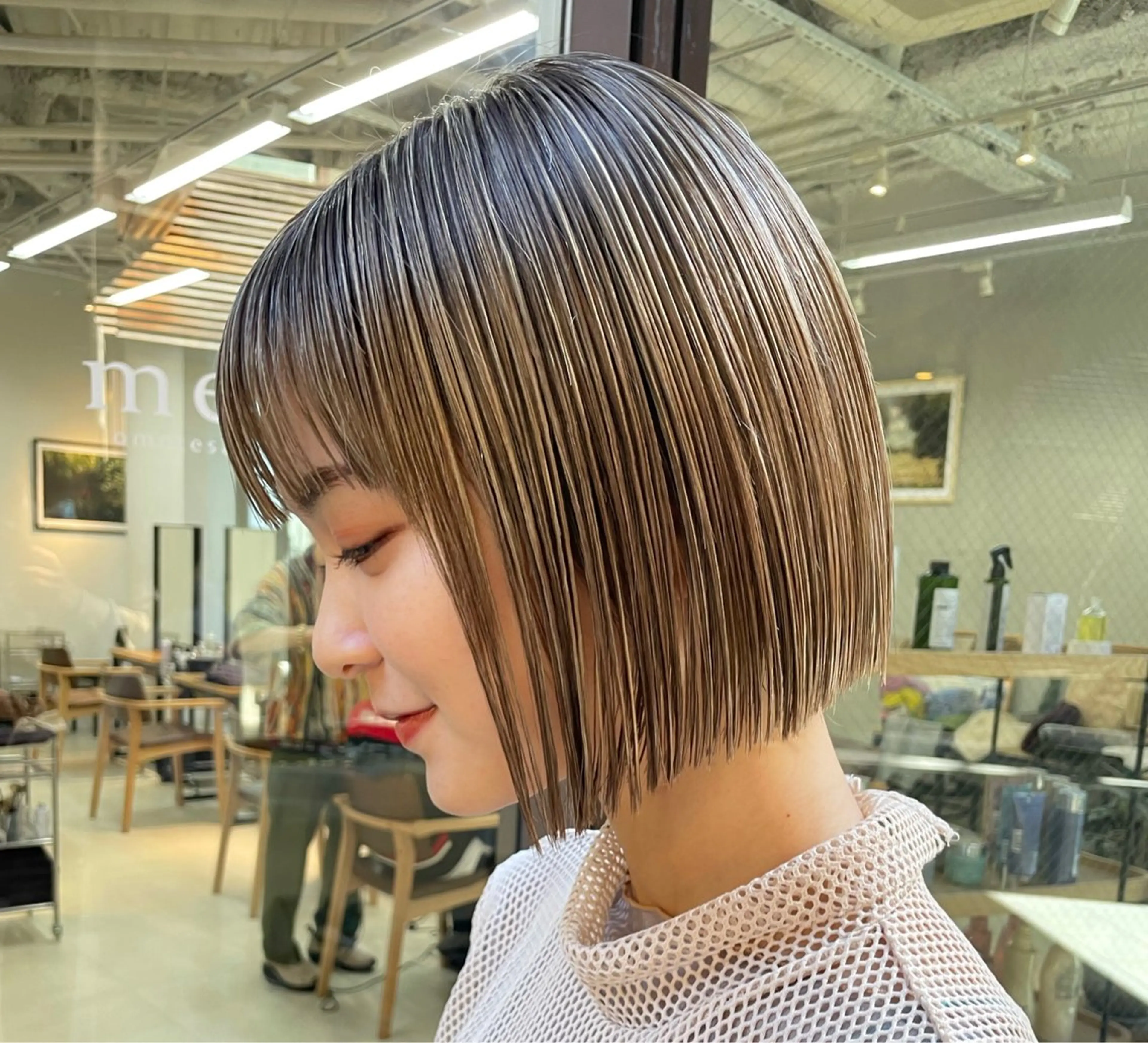 カット トリートメント ボブ/ショート/ shinのヘアスタイル