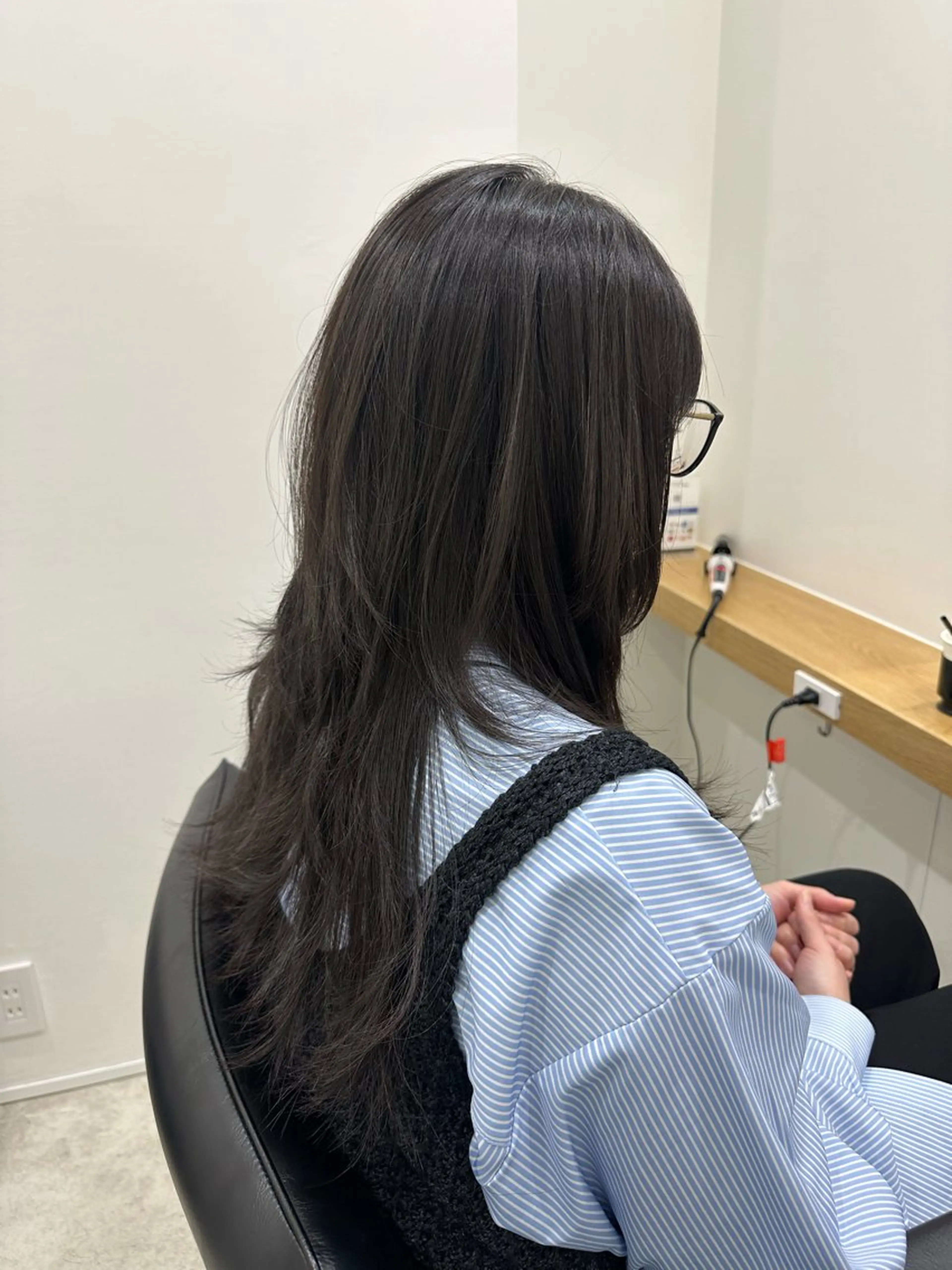 ロング カット トリートメント 海外ヘア/透明感カラ ー🍒nao.のヘアスタイル