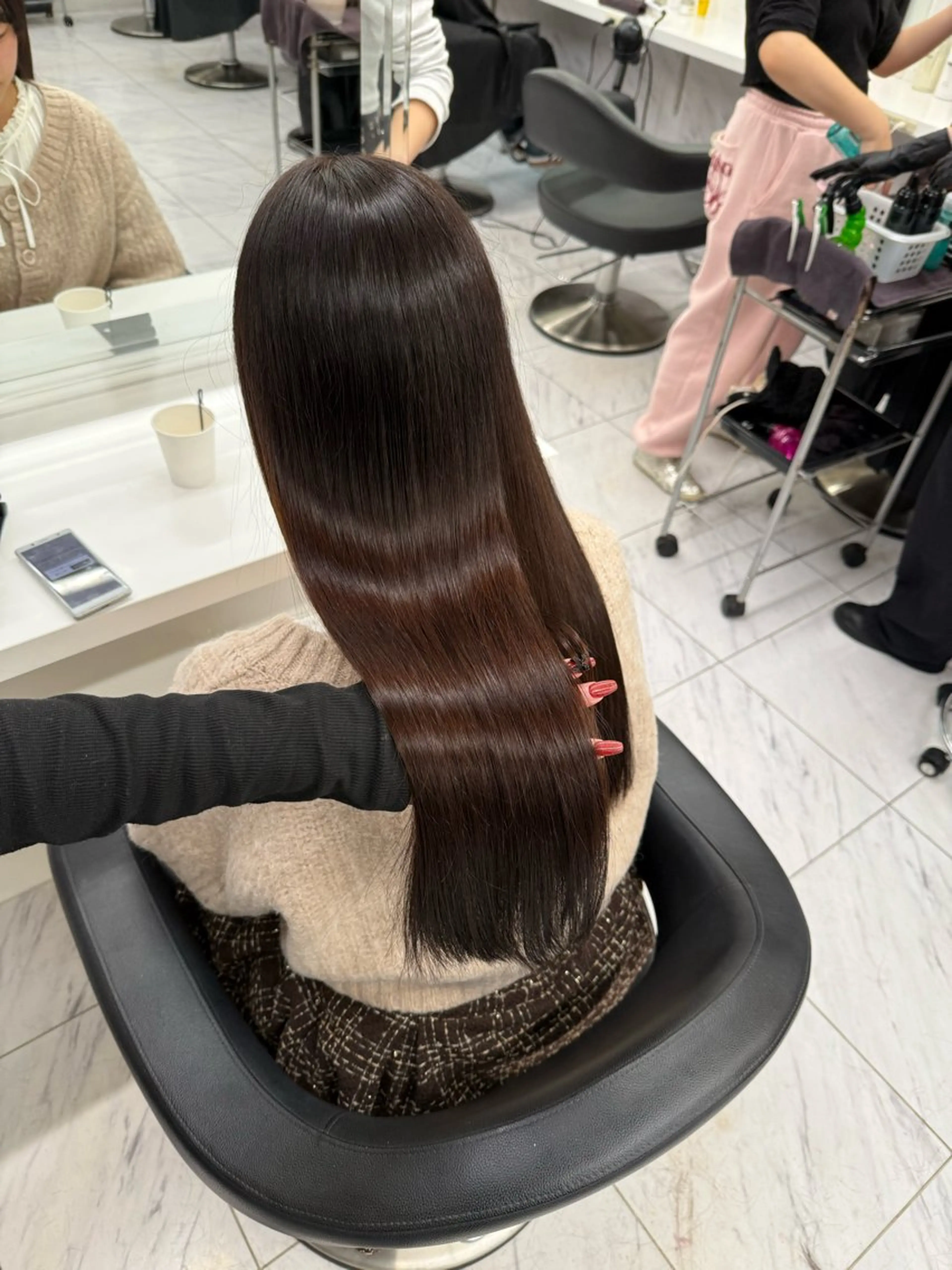 ロング カラー ヘアアレンジ 💗横浜美容室 💗HARUNAのヘアスタイル