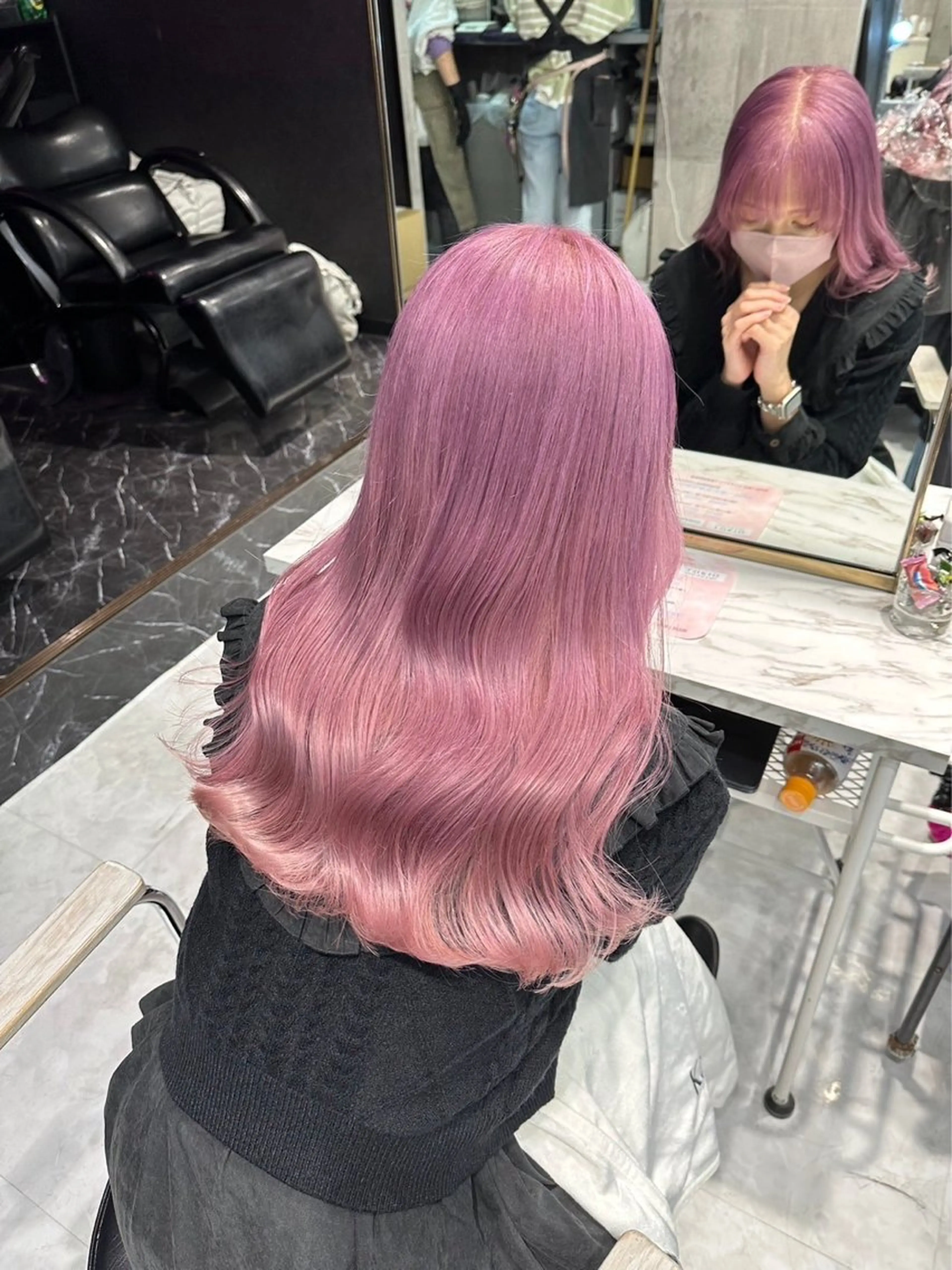 カラー デザインカラー MIKU🦋のヘアスタイル