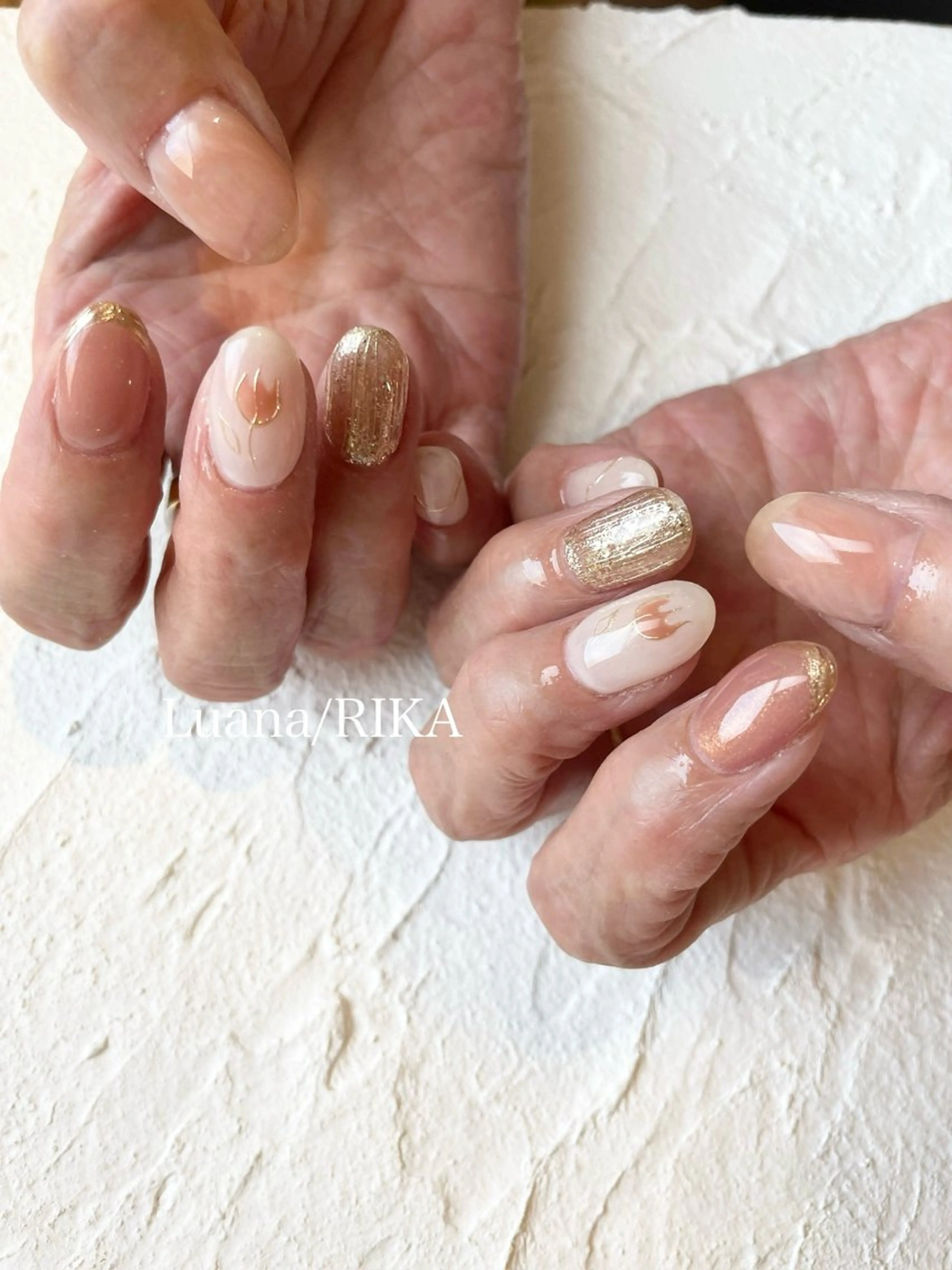 ネイル ハンドネイル Nail Salon Luana Rikaのネイルデザイン