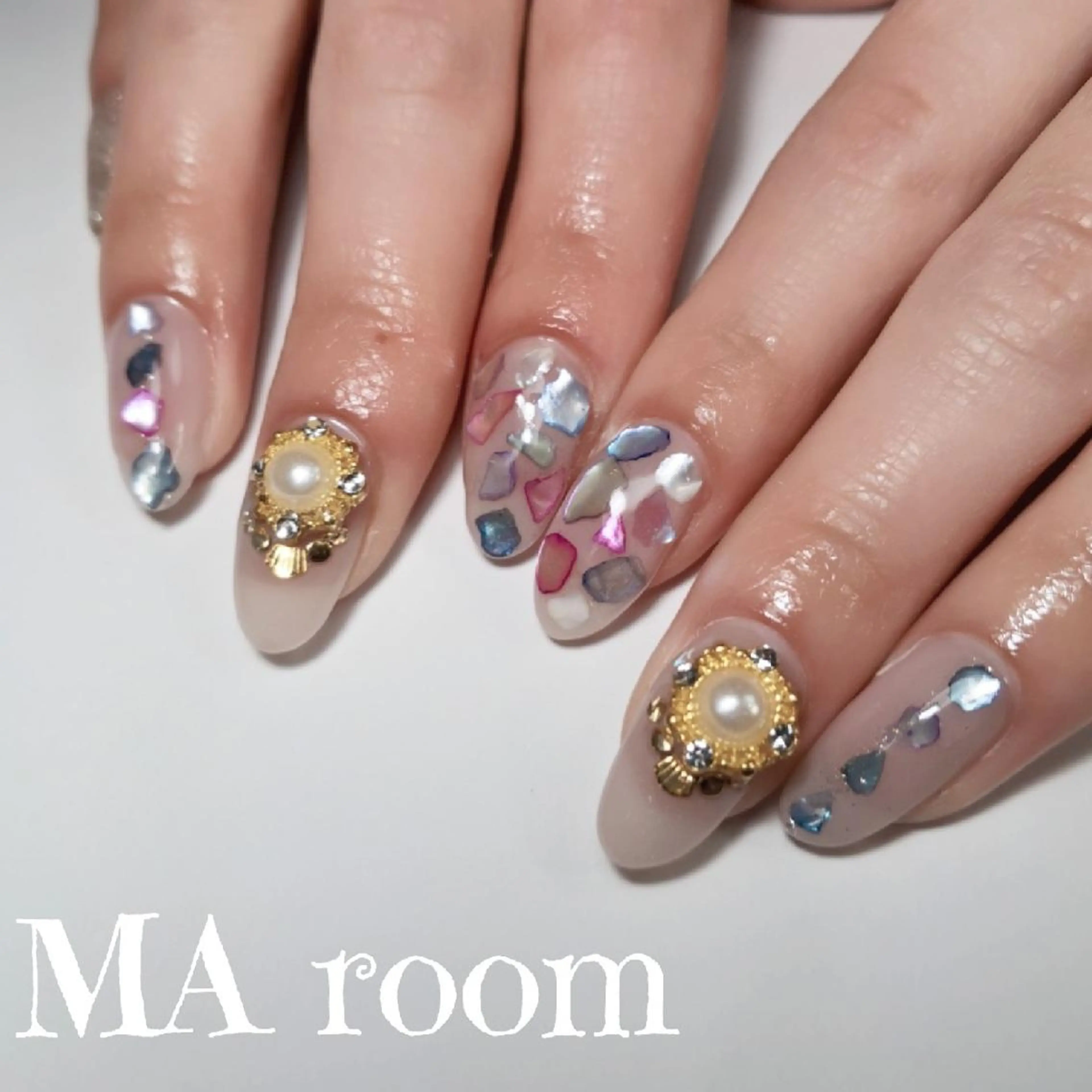 ネイル ロング &MERCI所属・&MERCI nail maoのネイルデザイン