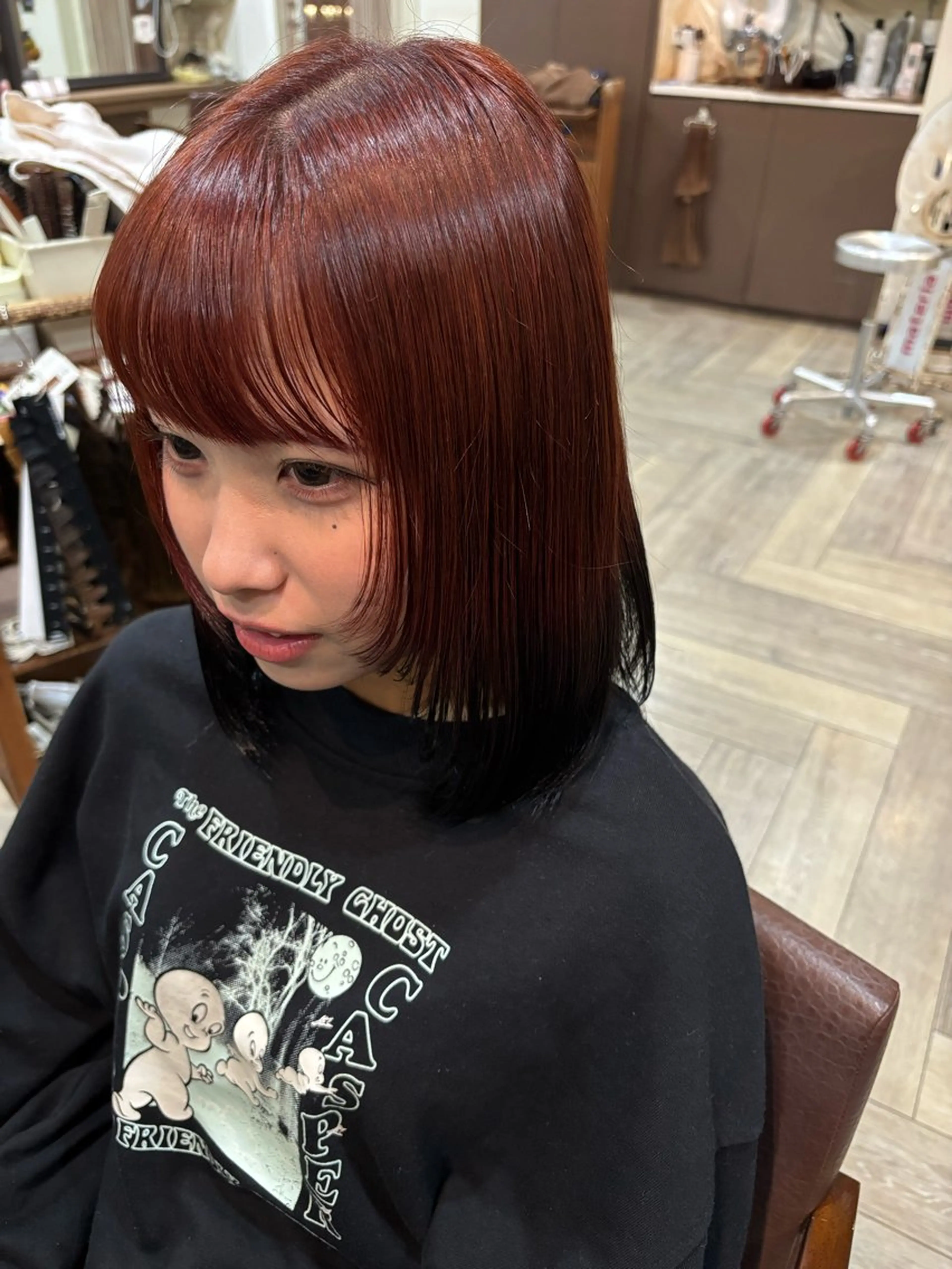 ショート 木場 麗咲のヘアスタイル