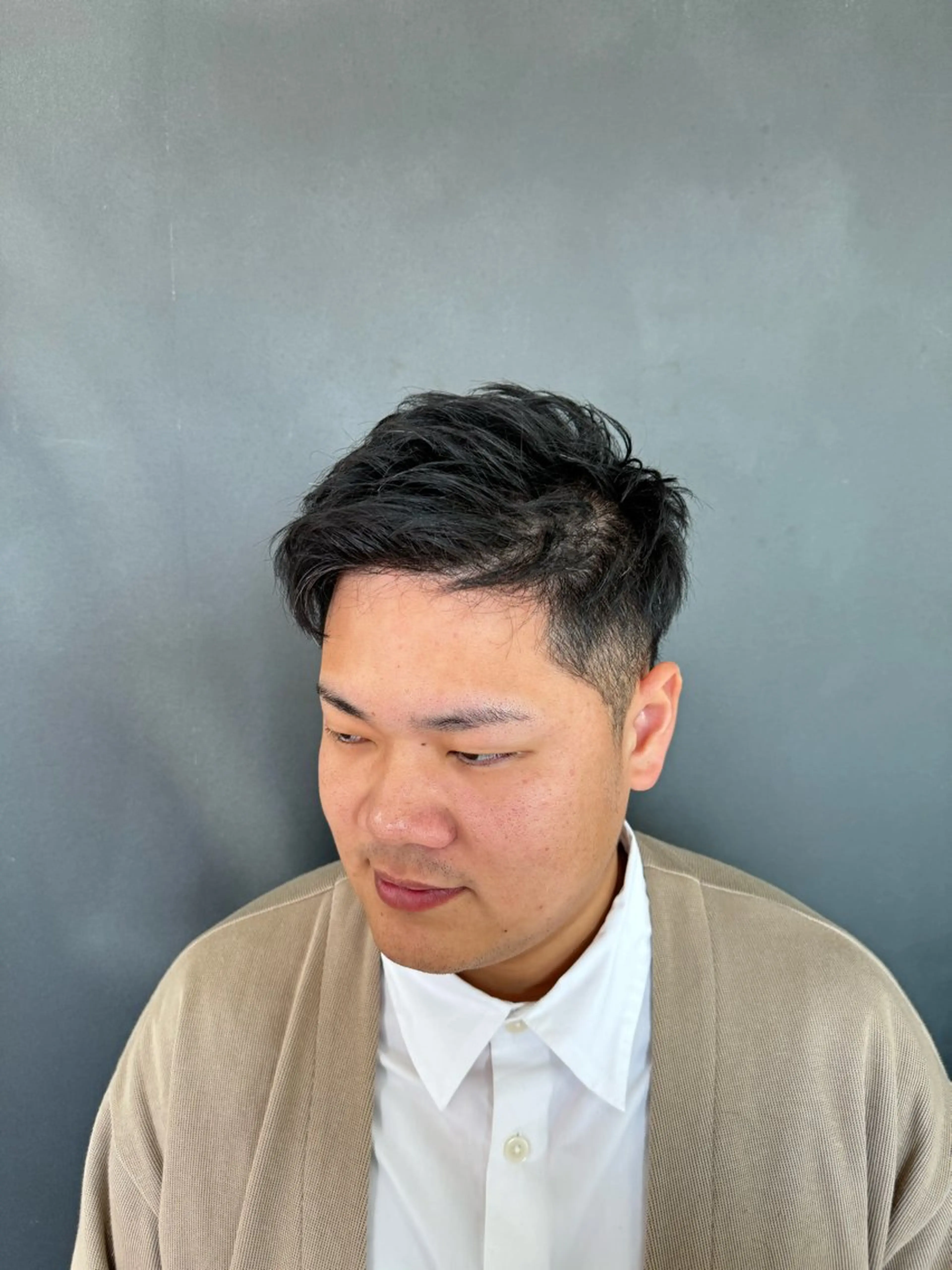 メンズ ビジネス カット 長屋 裕也のヘアスタイル