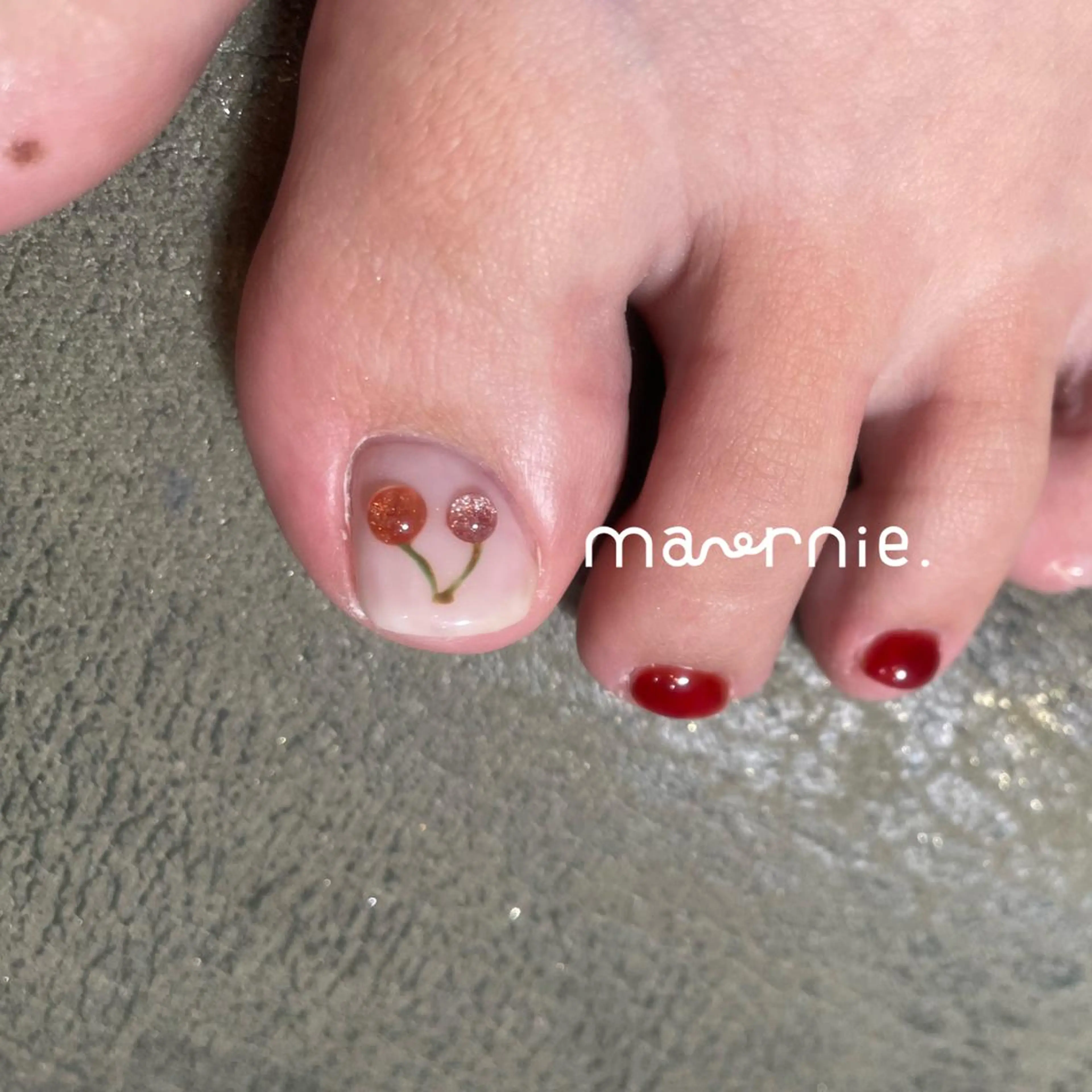 ネイル フットネイル marnie.所属・nail room marnie.のネイルデザイン